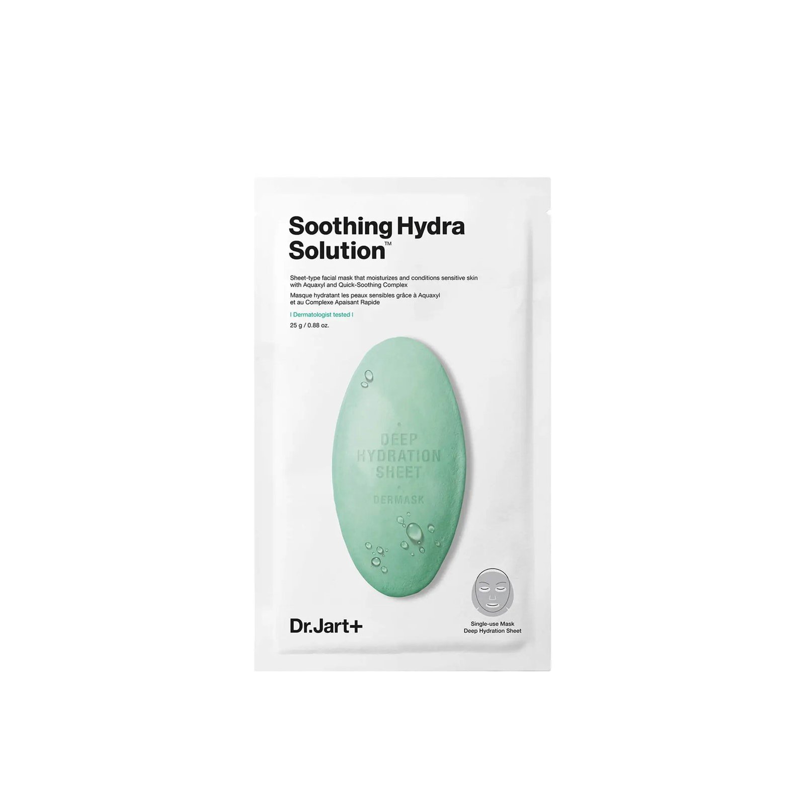 Dr.Jart+ Dermask Water Jet Soothing Hydra Solution Sheet Mask 25g