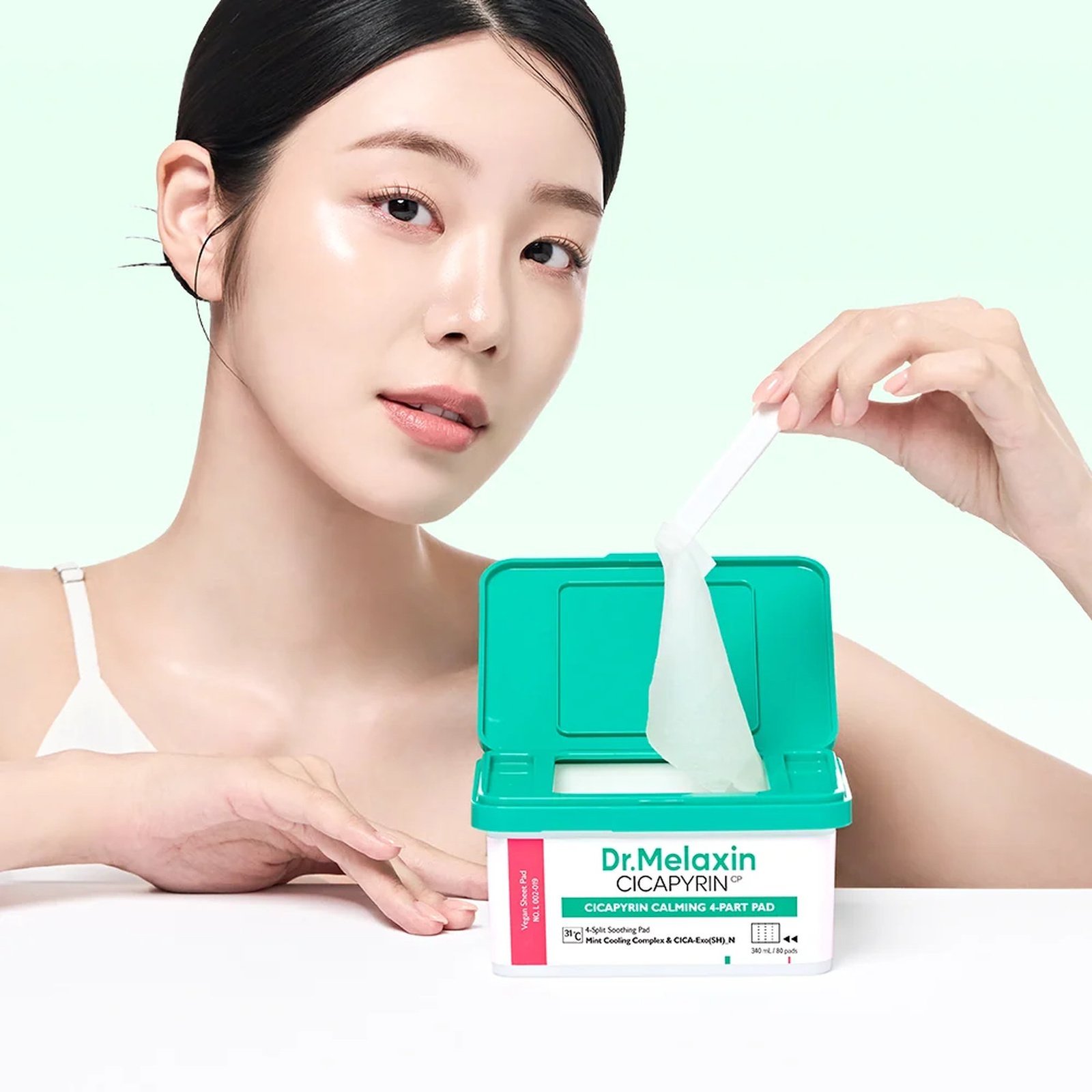 Dr.Melaxin Cicapyrin Calming 4-Part Pad x80