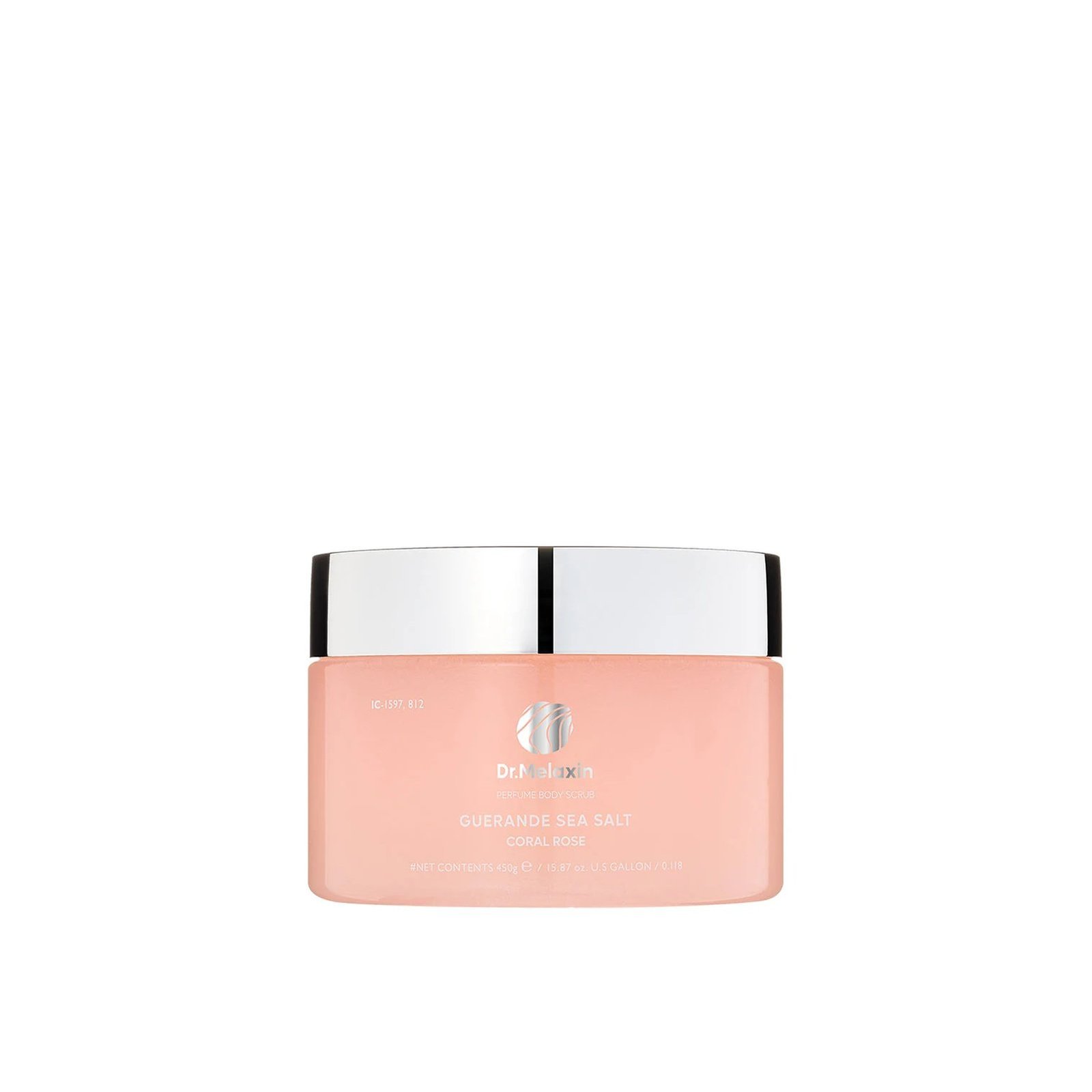 Dr.Melaxin Perfume Body Scrub Coral Rose 450g