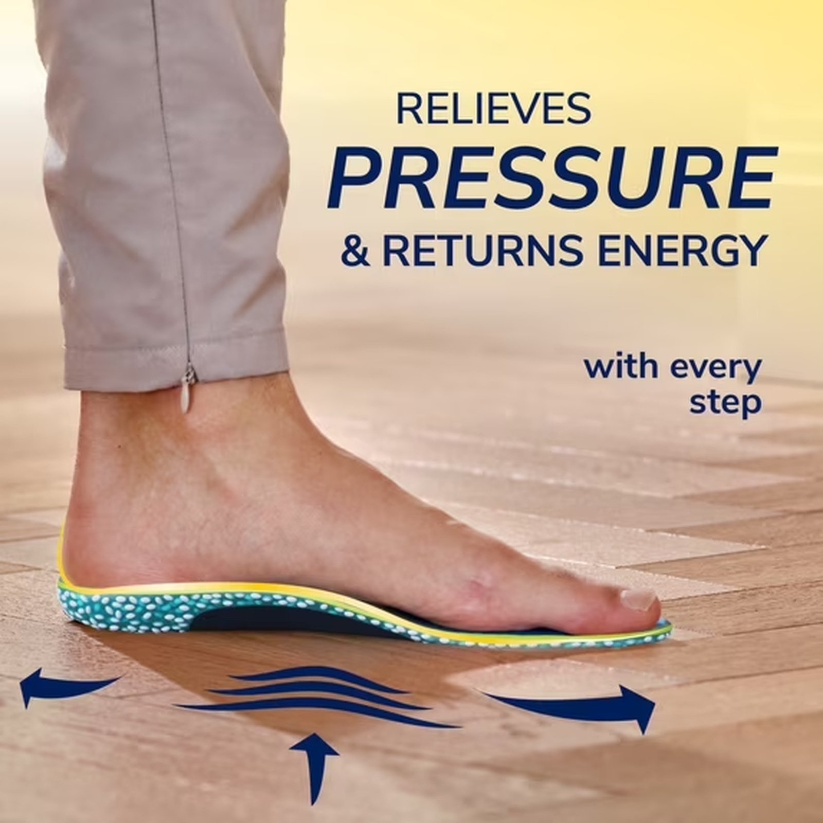 Dr Scholl 24 Hour Energy Multipurpose Insoles Women 35-40 x2