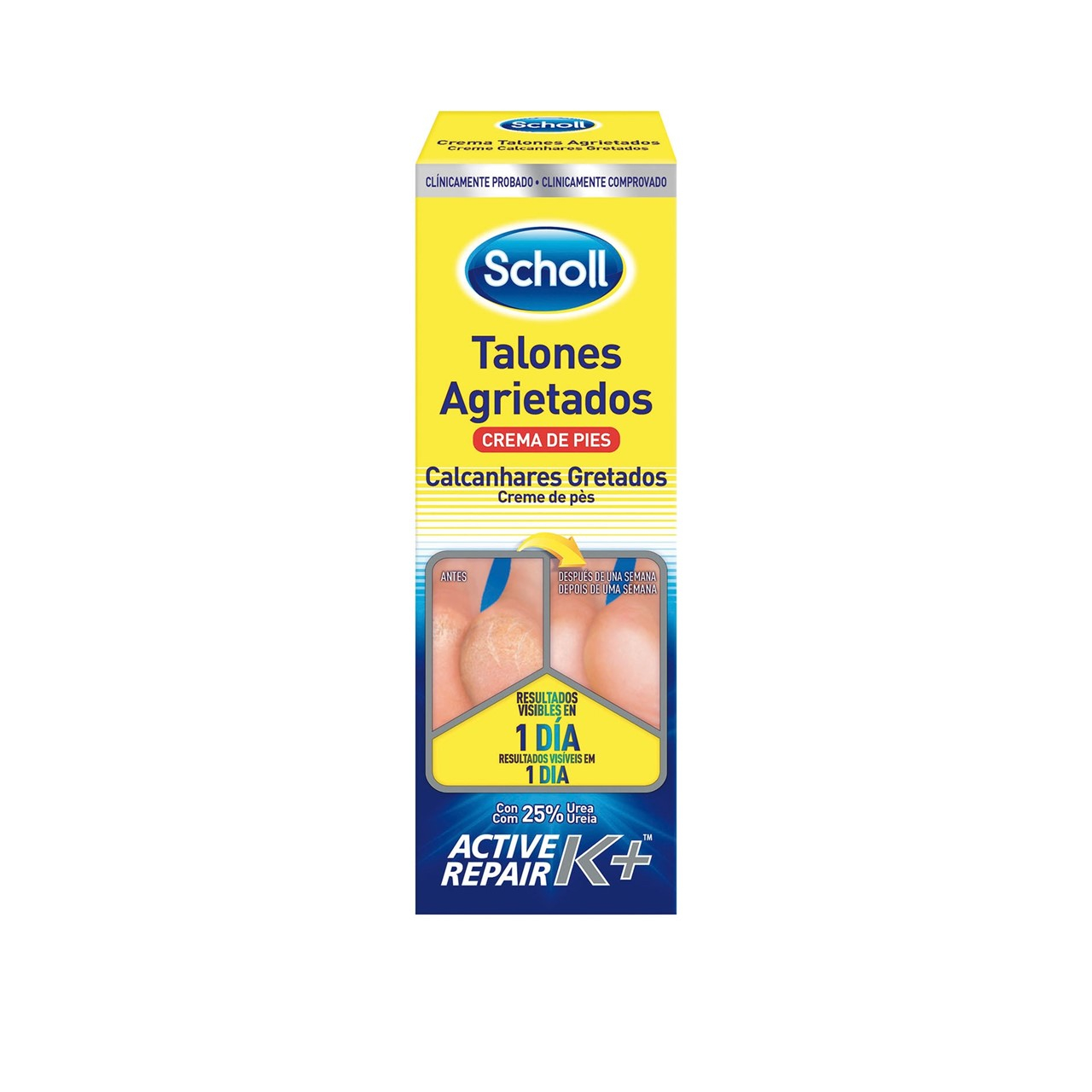 Dr Scholl Cracked Heels Repair Cream K+ 60ml