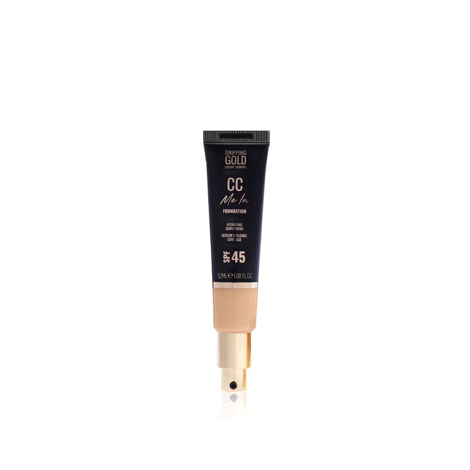 Dripping Gold Luxury Tanning كريم أساس CC Me In SPF45