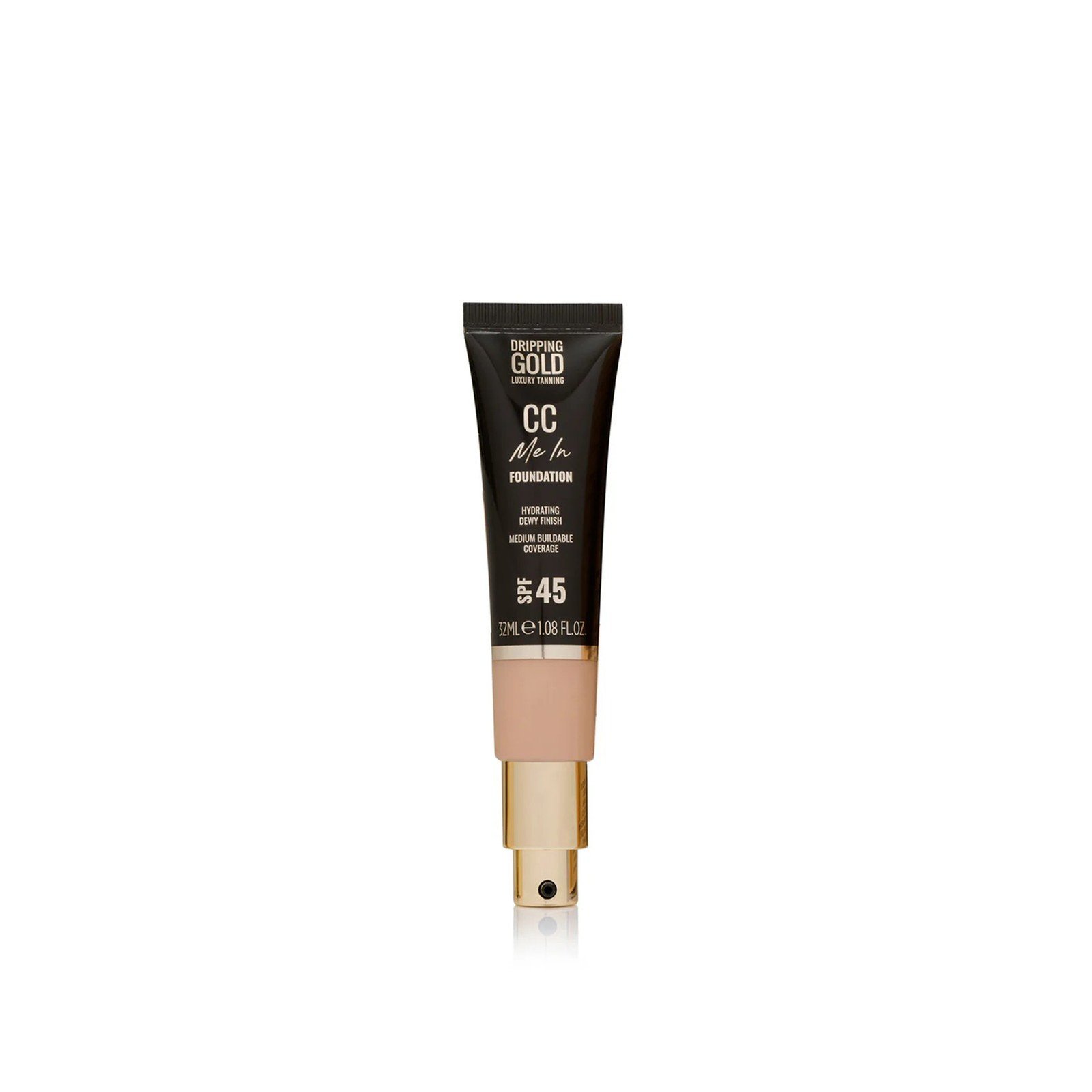 Dripping Gold Luxury Tanning كريم أساس CC Me In SPF45