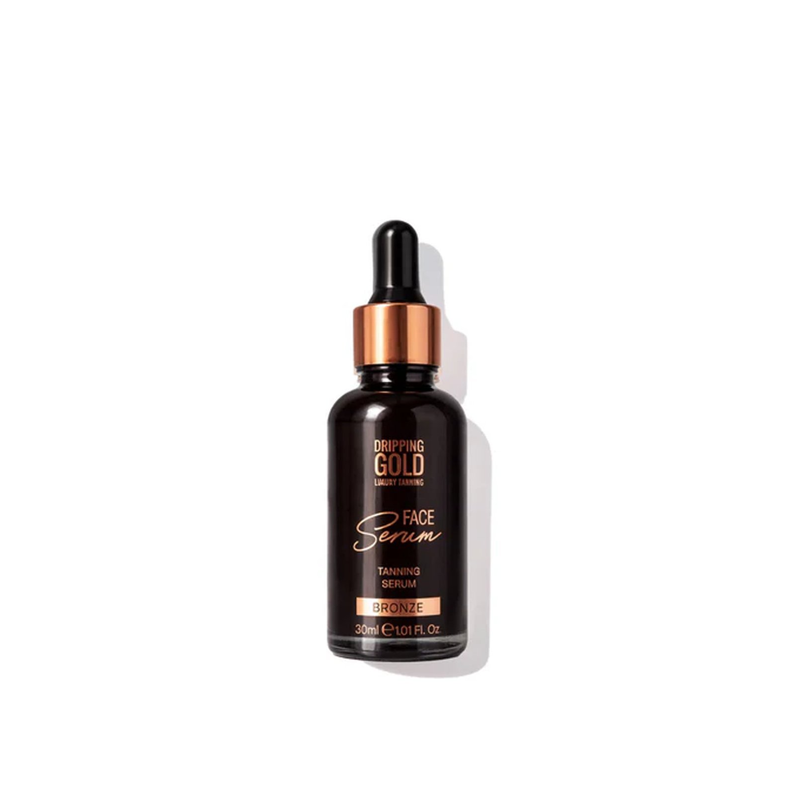 Dripping Gold Luxury Tanning Face Serum Tinted Tanning Drops Bronze 30ml