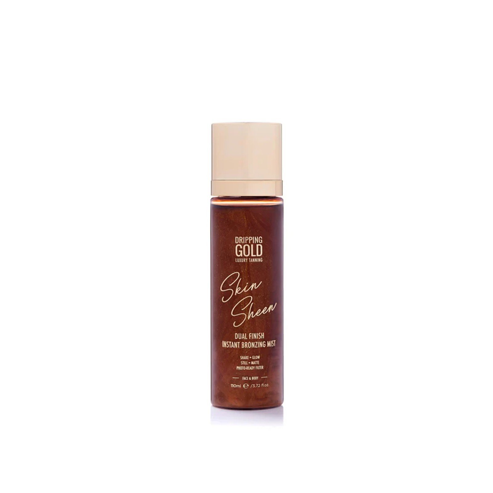 Dripping Gold Luxury Tanning Skin Sheer Dual Finish Instant Bronzing Mist 110ml