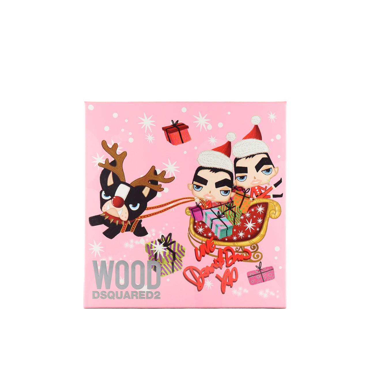 Dsquared2 Wood Pour Femme ماء تواليت 30 مل مجموعة هدايا