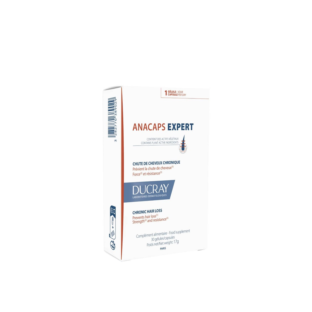 Ducray Anacaps Expert voor Chronisch Haarverlies