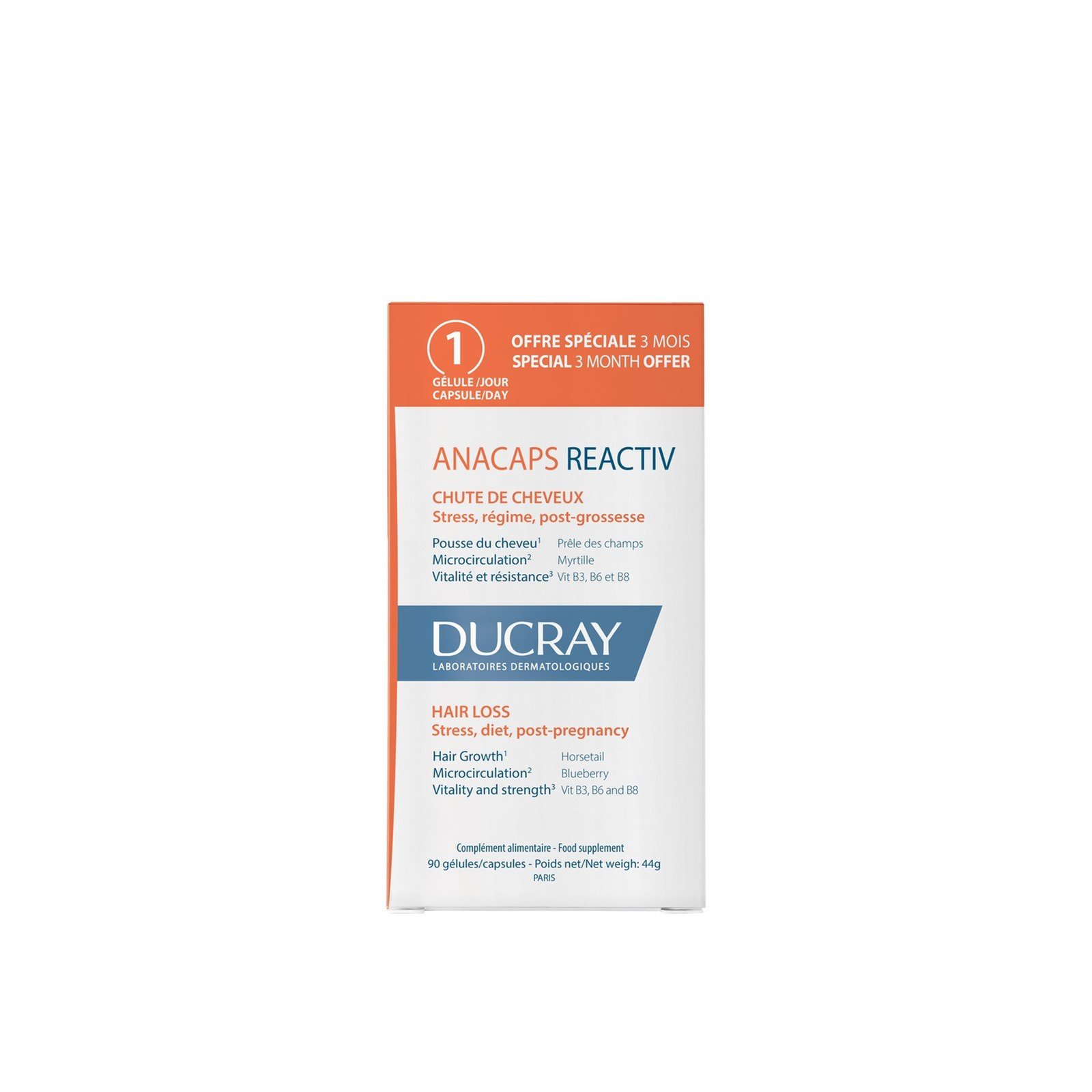 Ducray Anacaps Reactiv Za Izpadanje Las x90