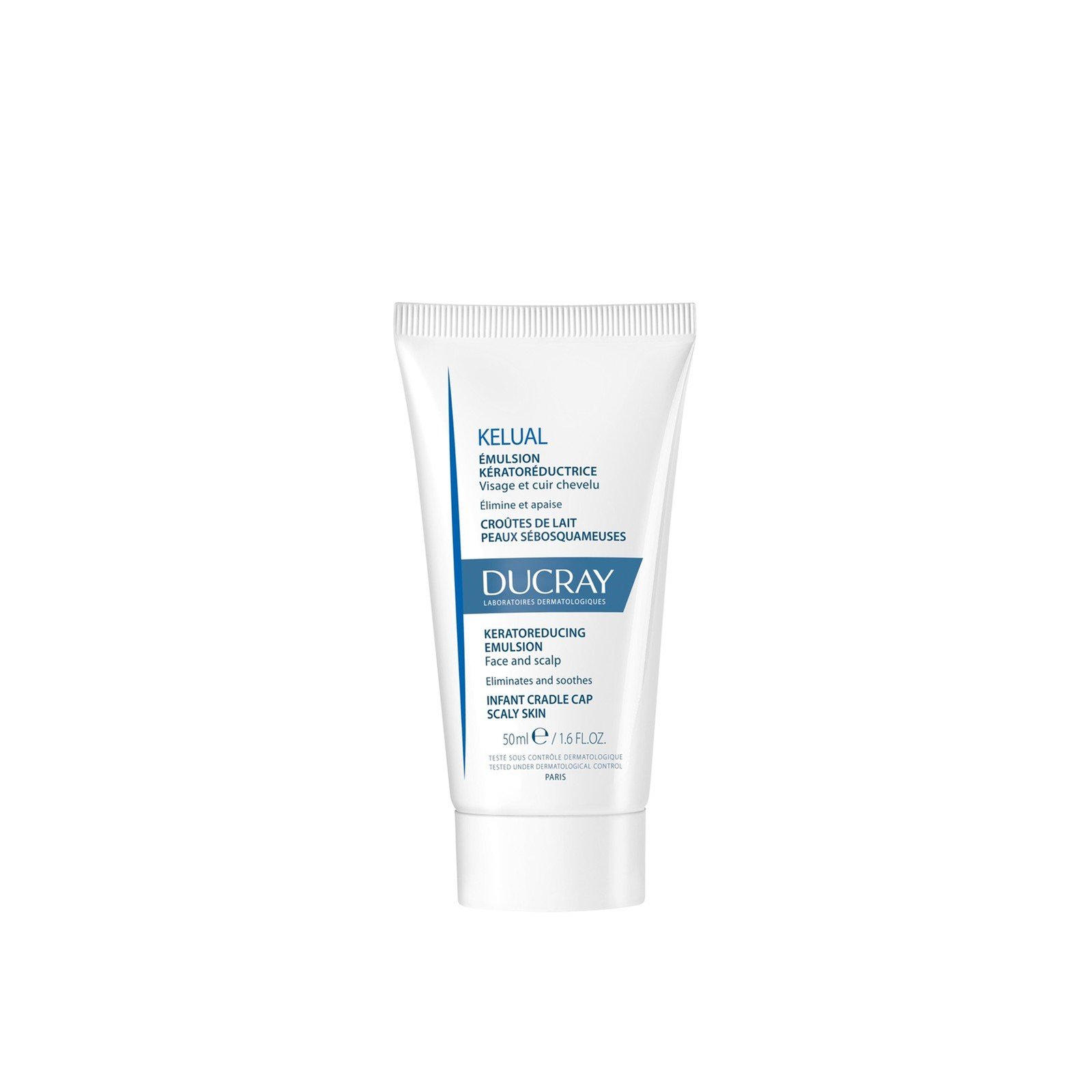 Ducray Kelual Keratoreducing Emulsion Face & Scalp 50ml