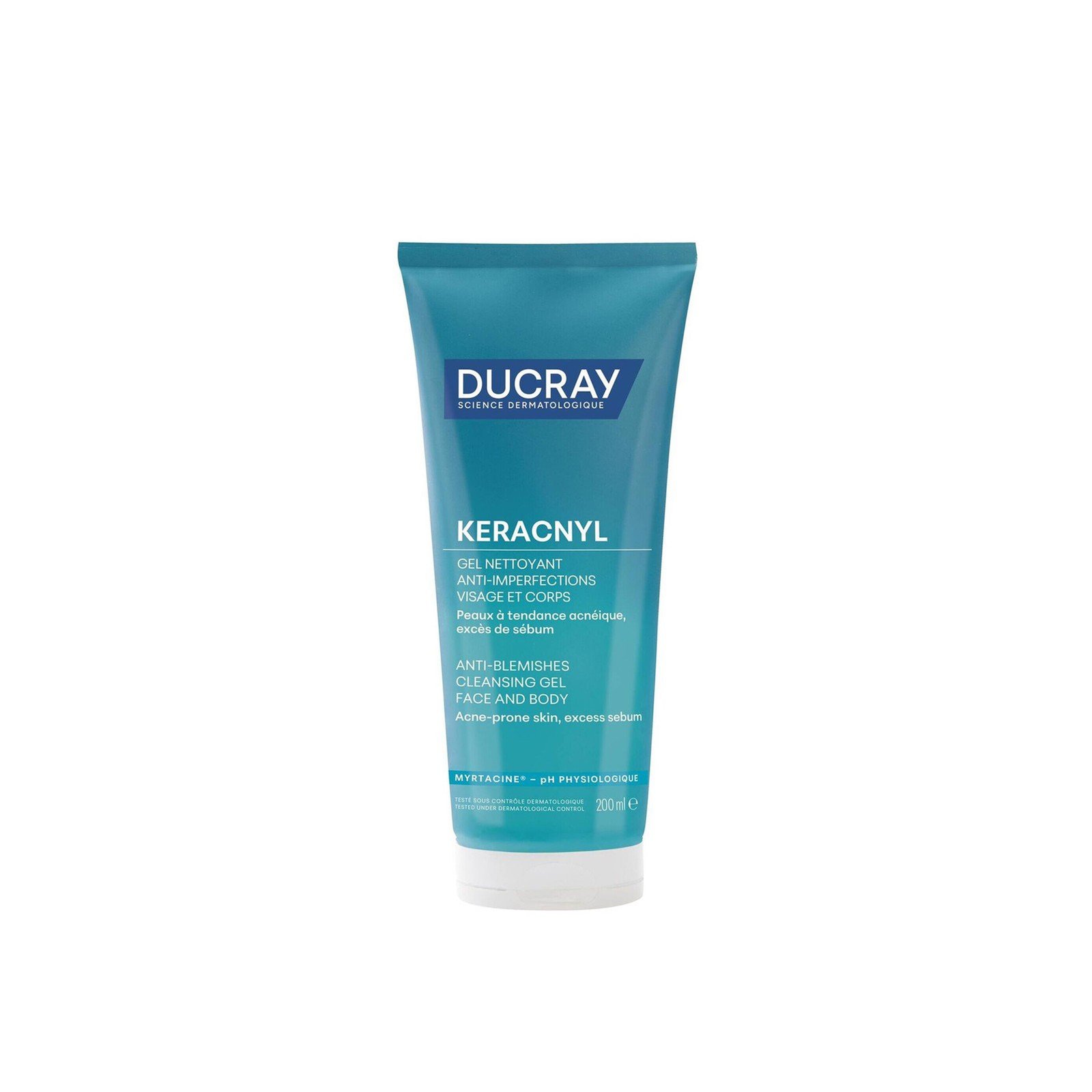 Ducray Keracnyl Anti-Blemishes Cleansing Gel 200ml