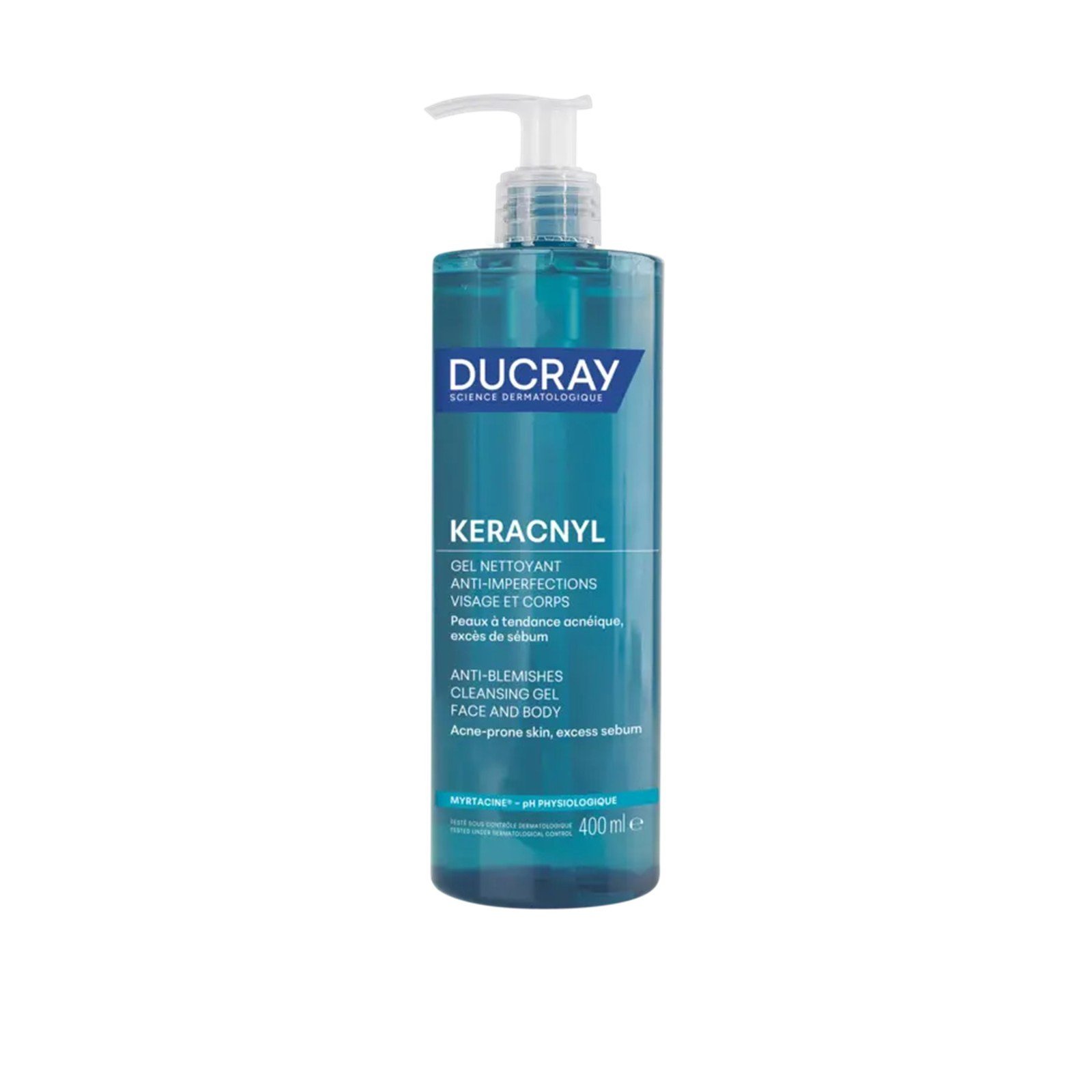 Ducray Keracnyl Anti-Blemishes Cleansing Gel 400ml (13.5floz)