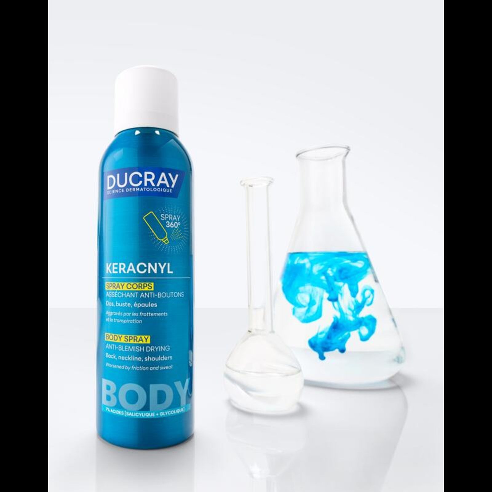 Ducray Keracnyl Body Spray Anti-Blemish Drying 150ml