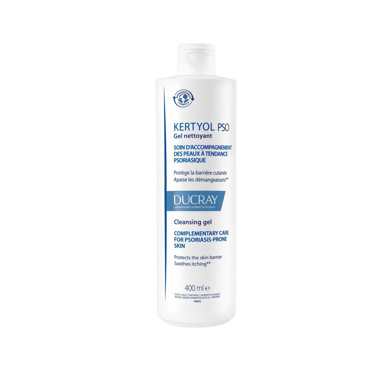 Ducray Kertyol P.S.O. Ultra-Rich Cleansing Gel 400ml (13.53floz)