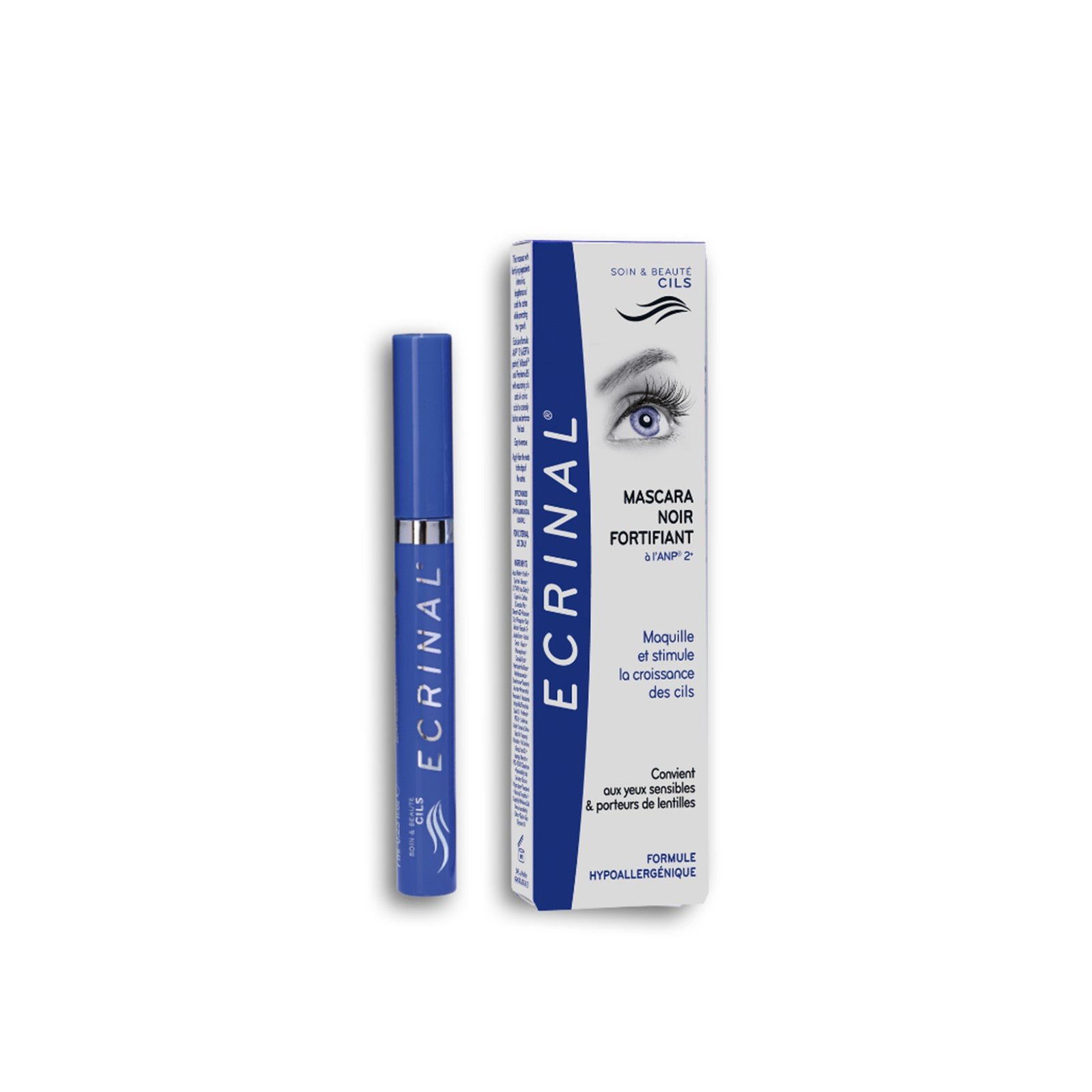 Ecrinal ماسكارا مقوية سوداء 7ml
