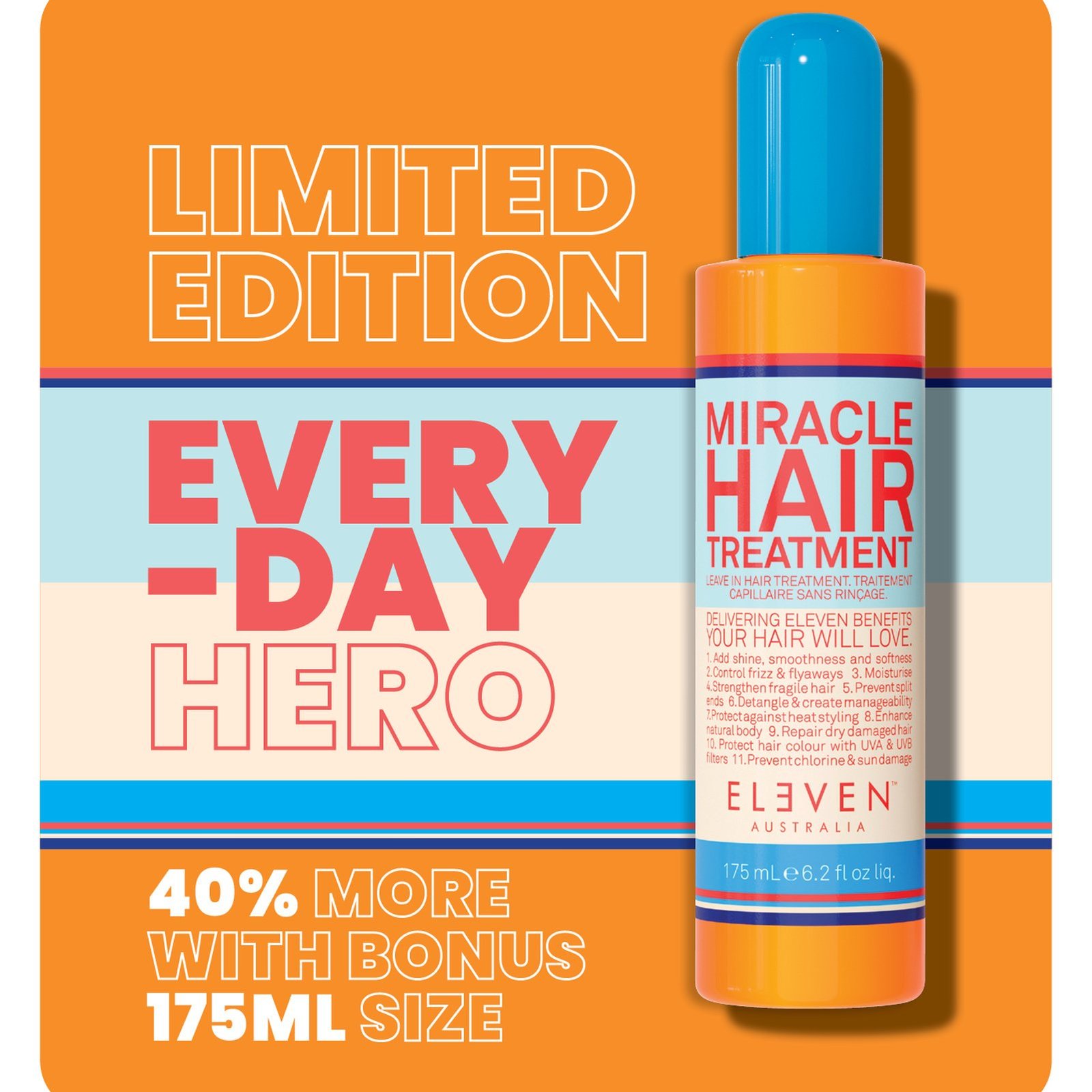 Eleven Australia Everyday Hero Miracle Hair Treatment 175ml