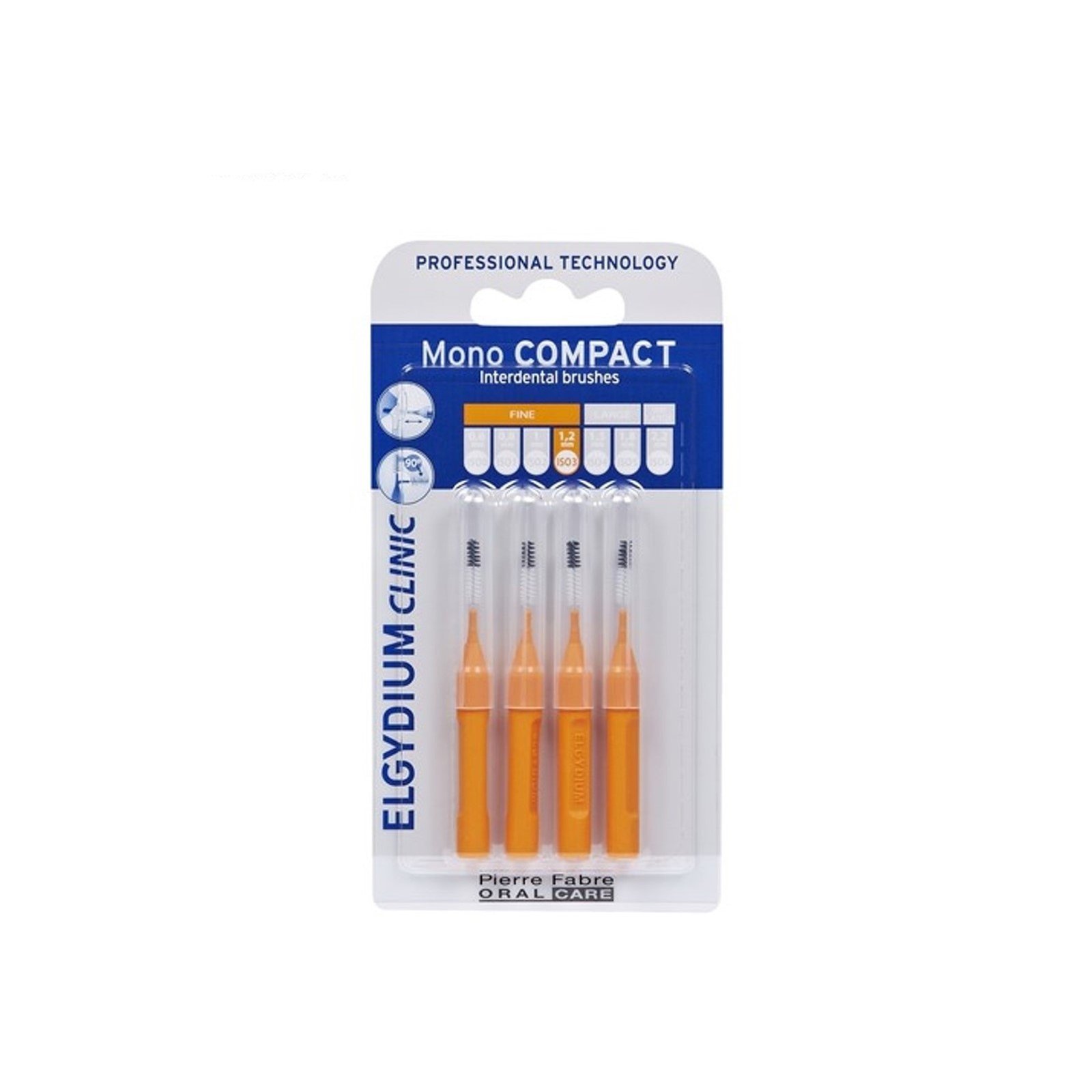 Elgydium Clinic Mono Compact Interdental Brushes