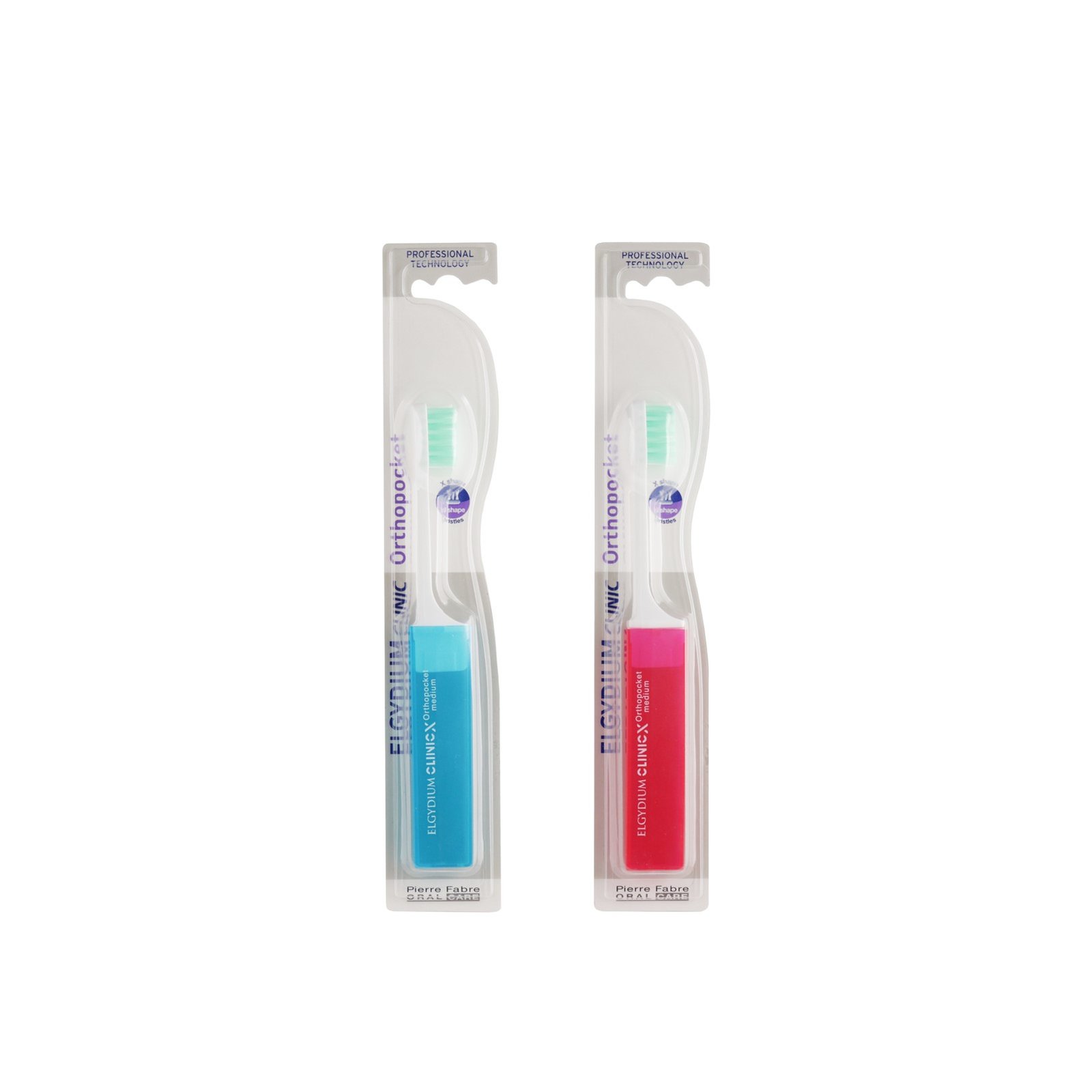 Elgydium Clinic Orthopocket فرشاة أسنان ×1