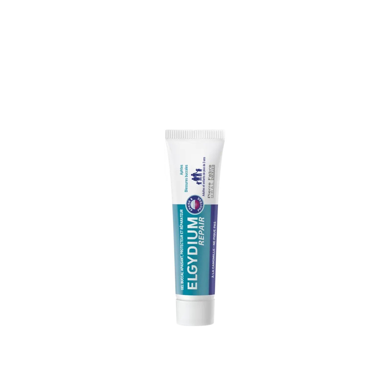 Elgydium Repair Oral Gel for Ulcers & Mouth Injuries 15ml
