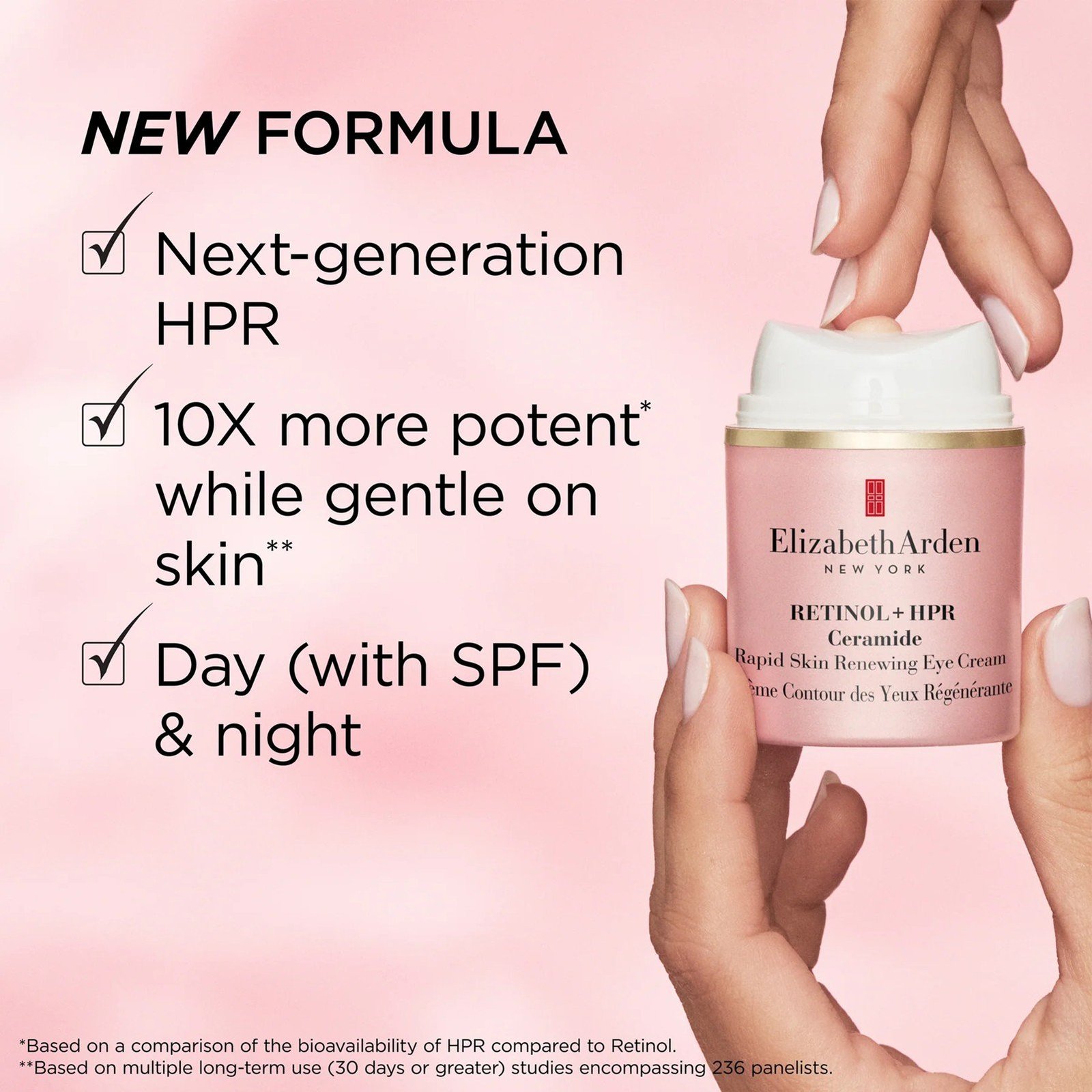 Elizabeth Arden Retinol + HPR Ceramide Rapid Skin Renewing Eye Cream 15ml