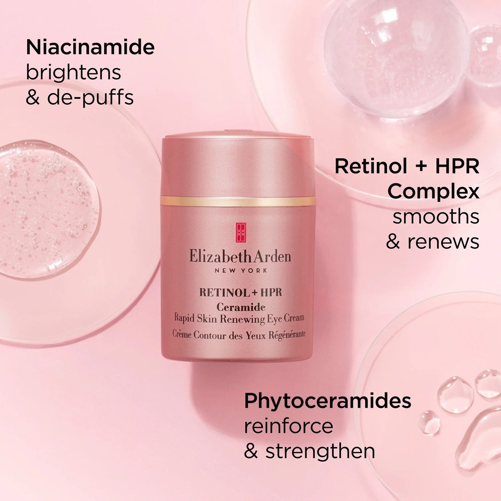 Elizabeth Arden Retinol + HPR Ceramide Rapid Skin Renewing Eye Cream 15ml