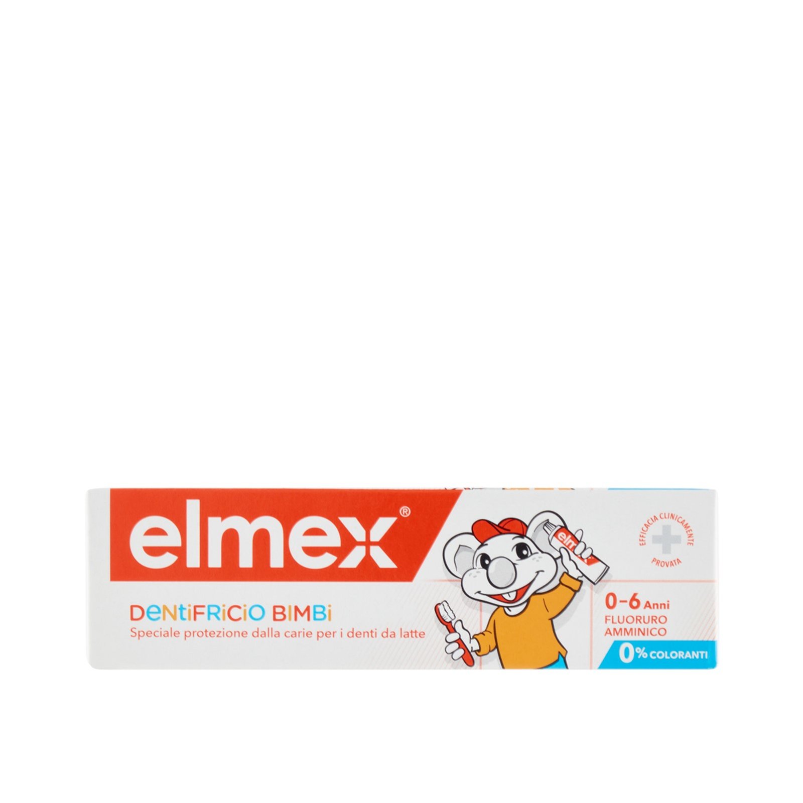 Elmex Kids Kariesbeskyttelse Tannkrem 0-6 År 50ml
