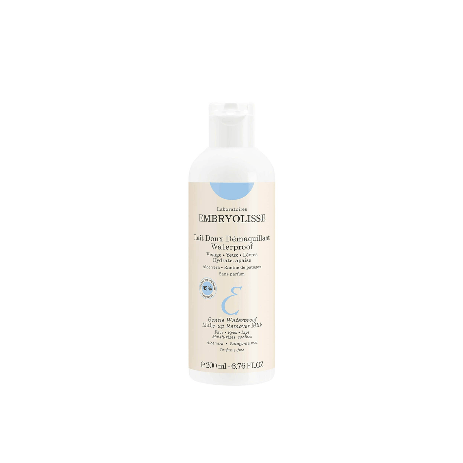 Embryolisse Gentle Waterproof Makeup Remover Milk 200ml (6.76floz)