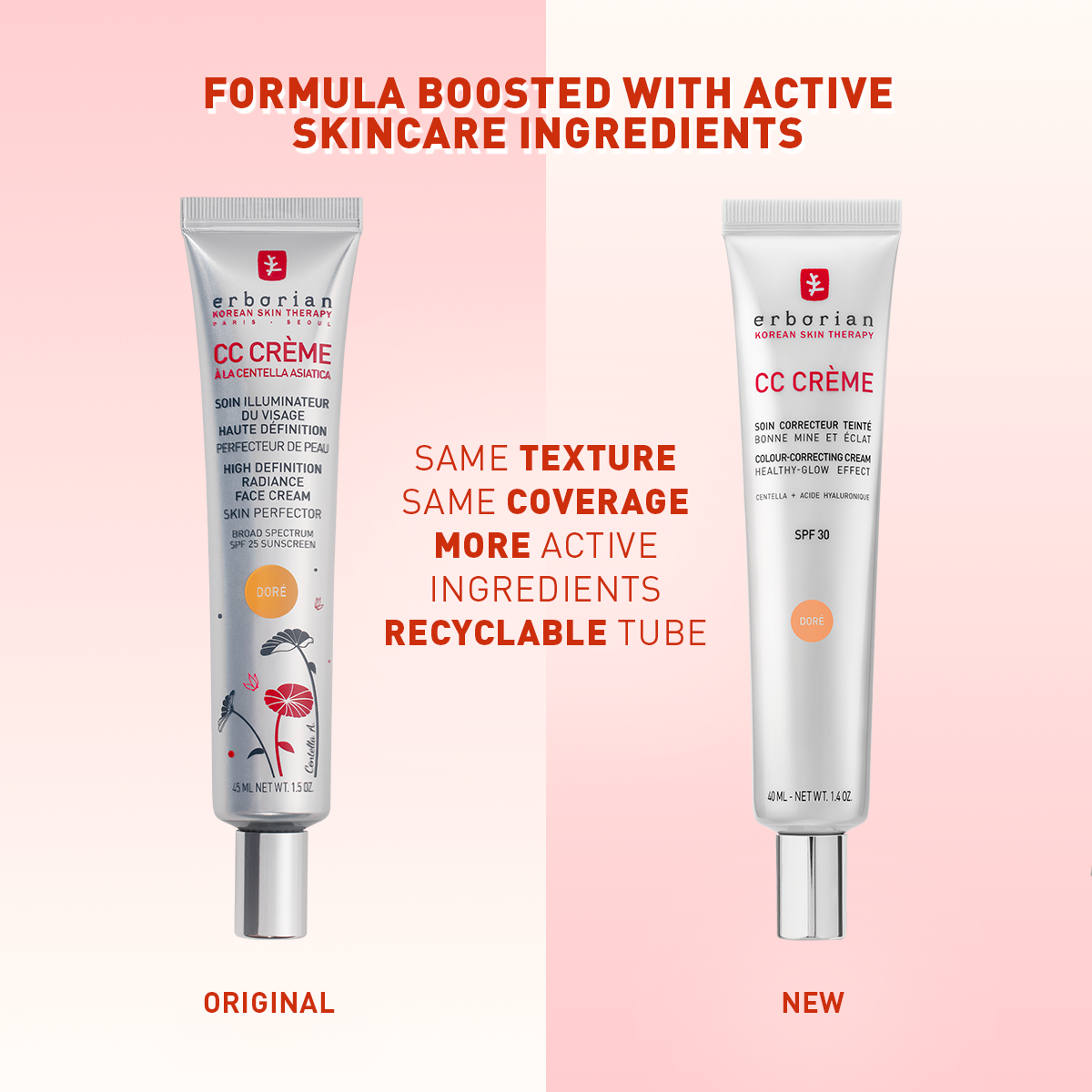 Erborian CC Crème SPF30 Clair 40ml