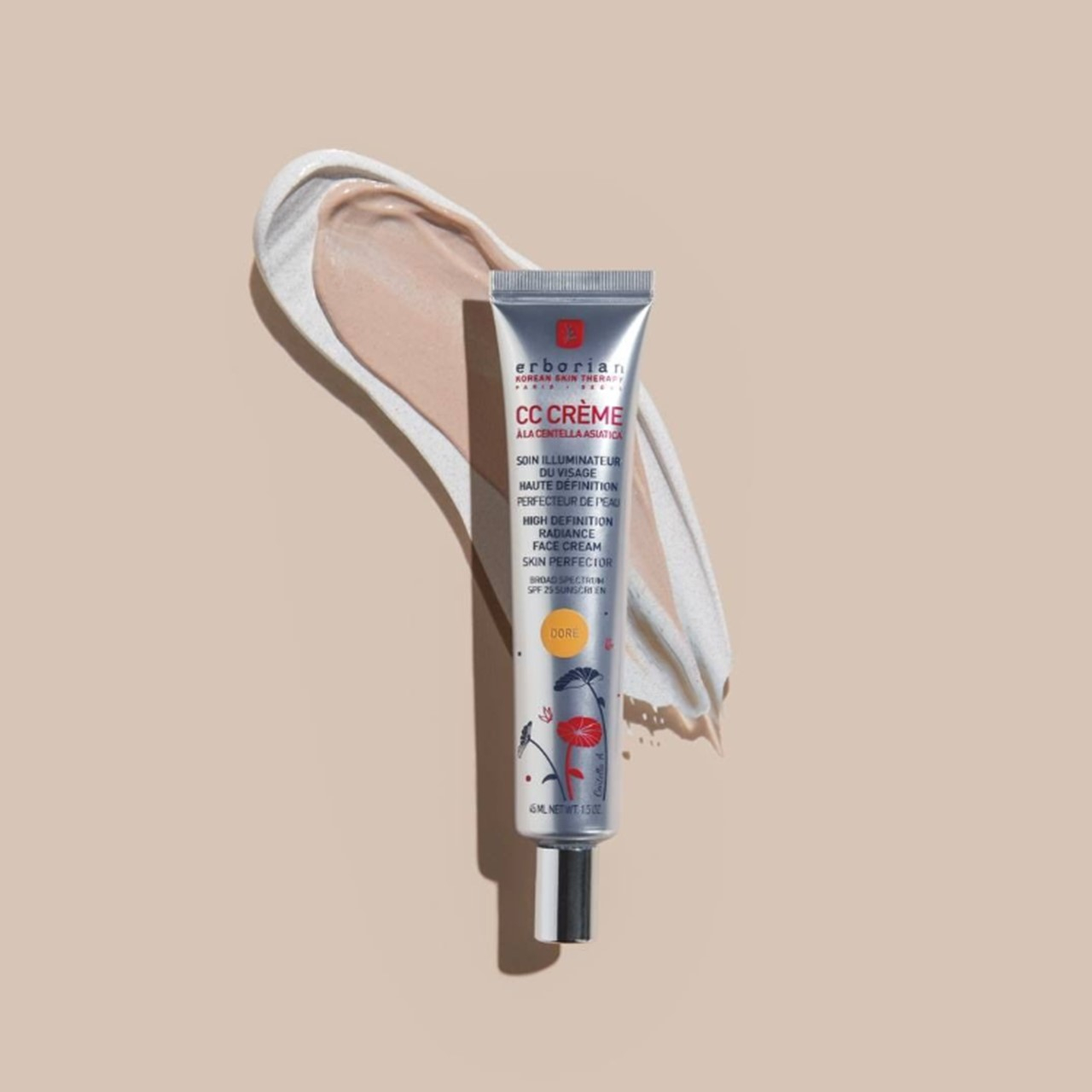 Erborian CC Crème High Definition Radiance Cream SPF25 Doré 45ml