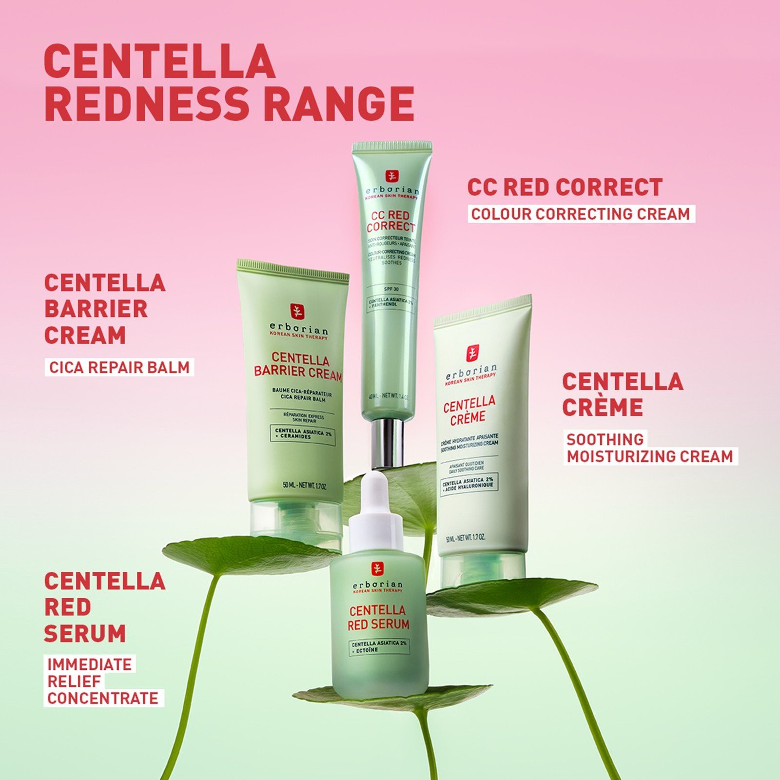Erborian CC Red Correct Anti-Rötungen SPF30 15ml