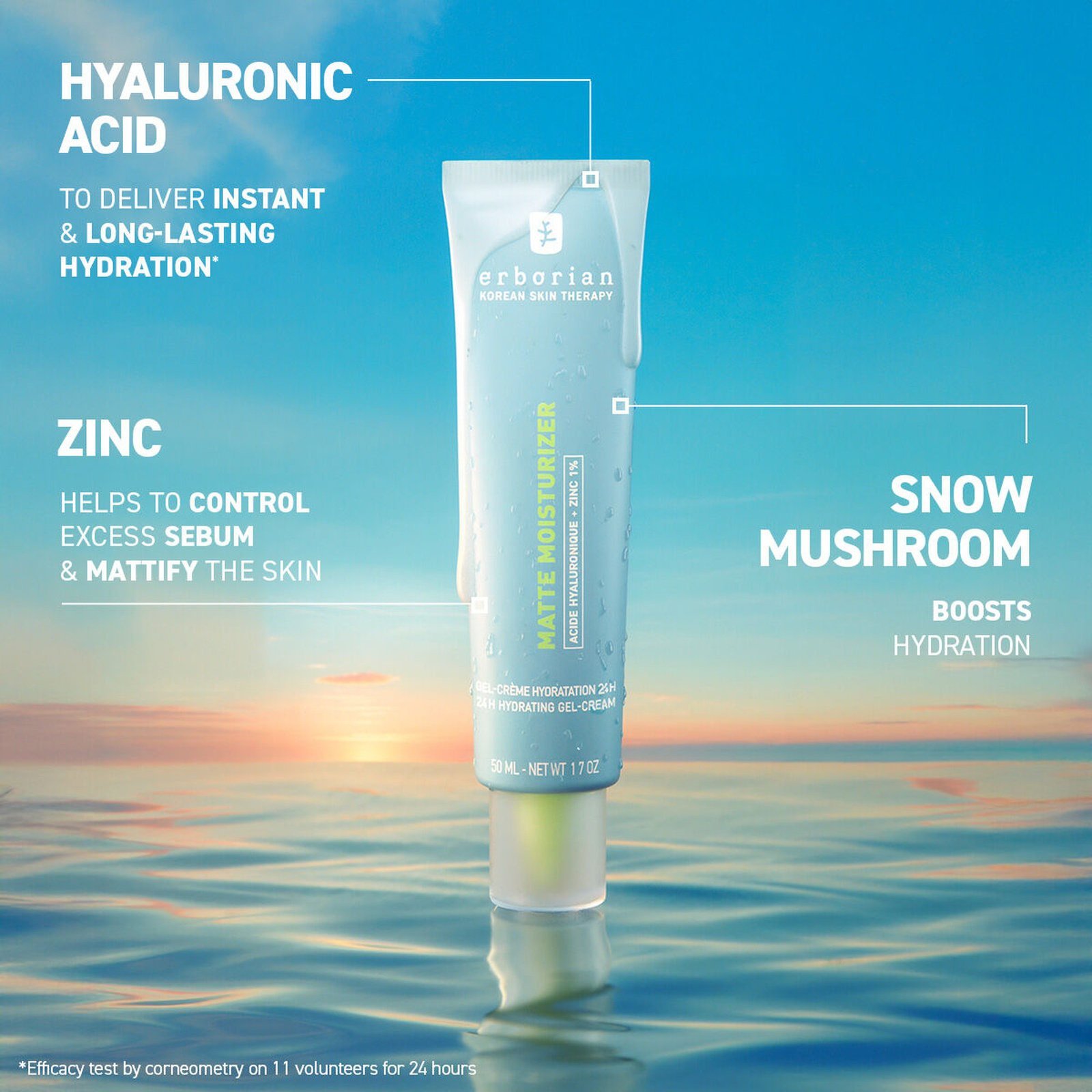 Erborian Matt Fuktighetskrem 50ml