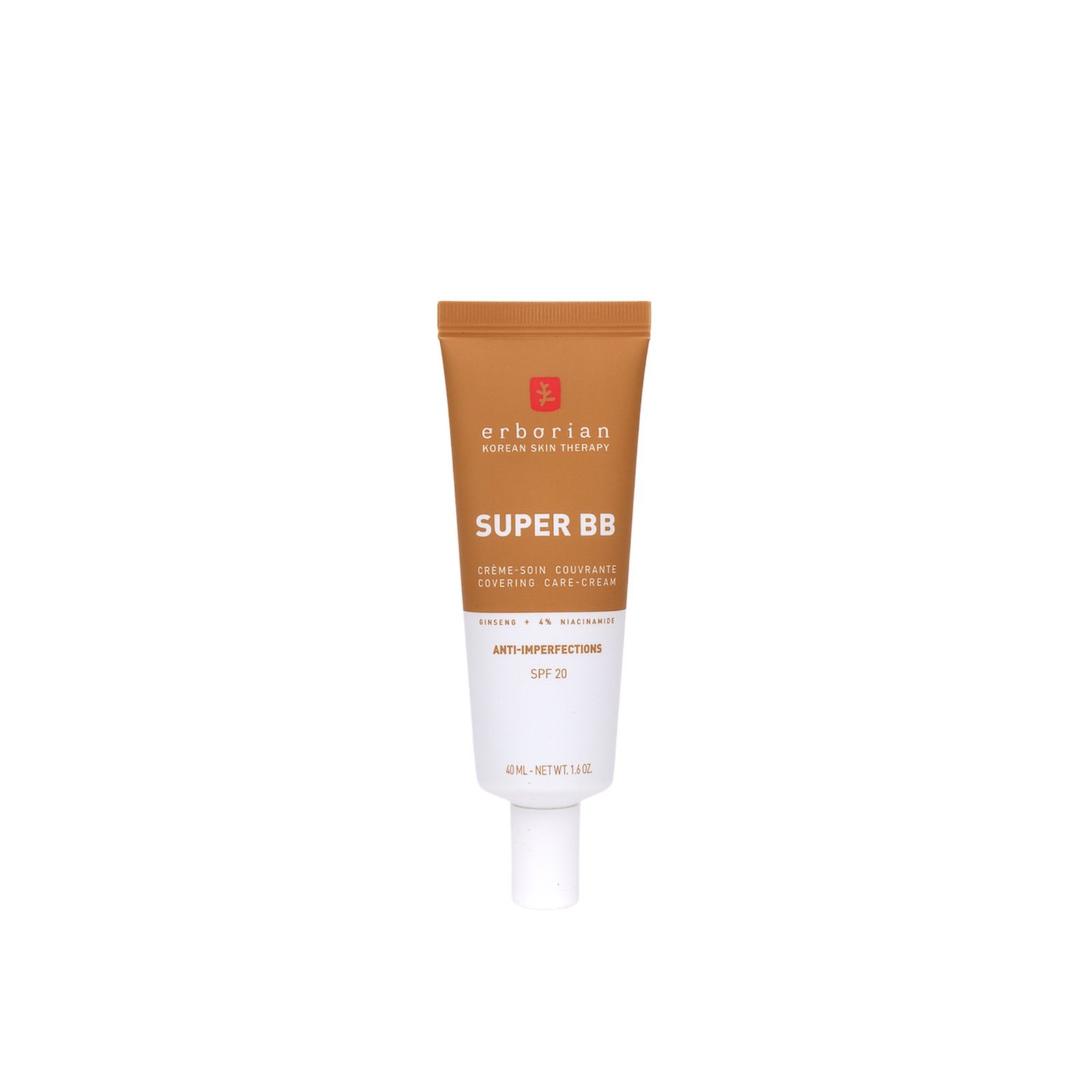 Erborian Super BB Au Ginseng Covering Care-Cream SPF20 Caramel 40ml