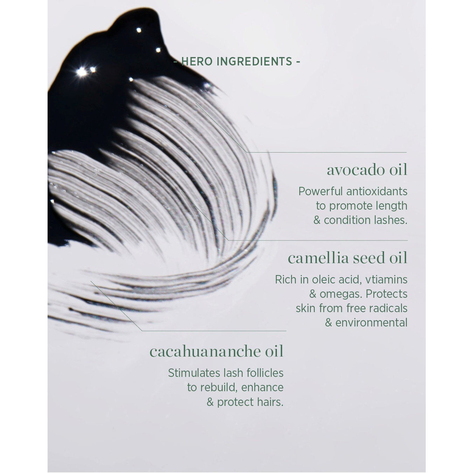 Ere Perez ماسكارا أفوكادو مقاومة للماء أسود 10ml