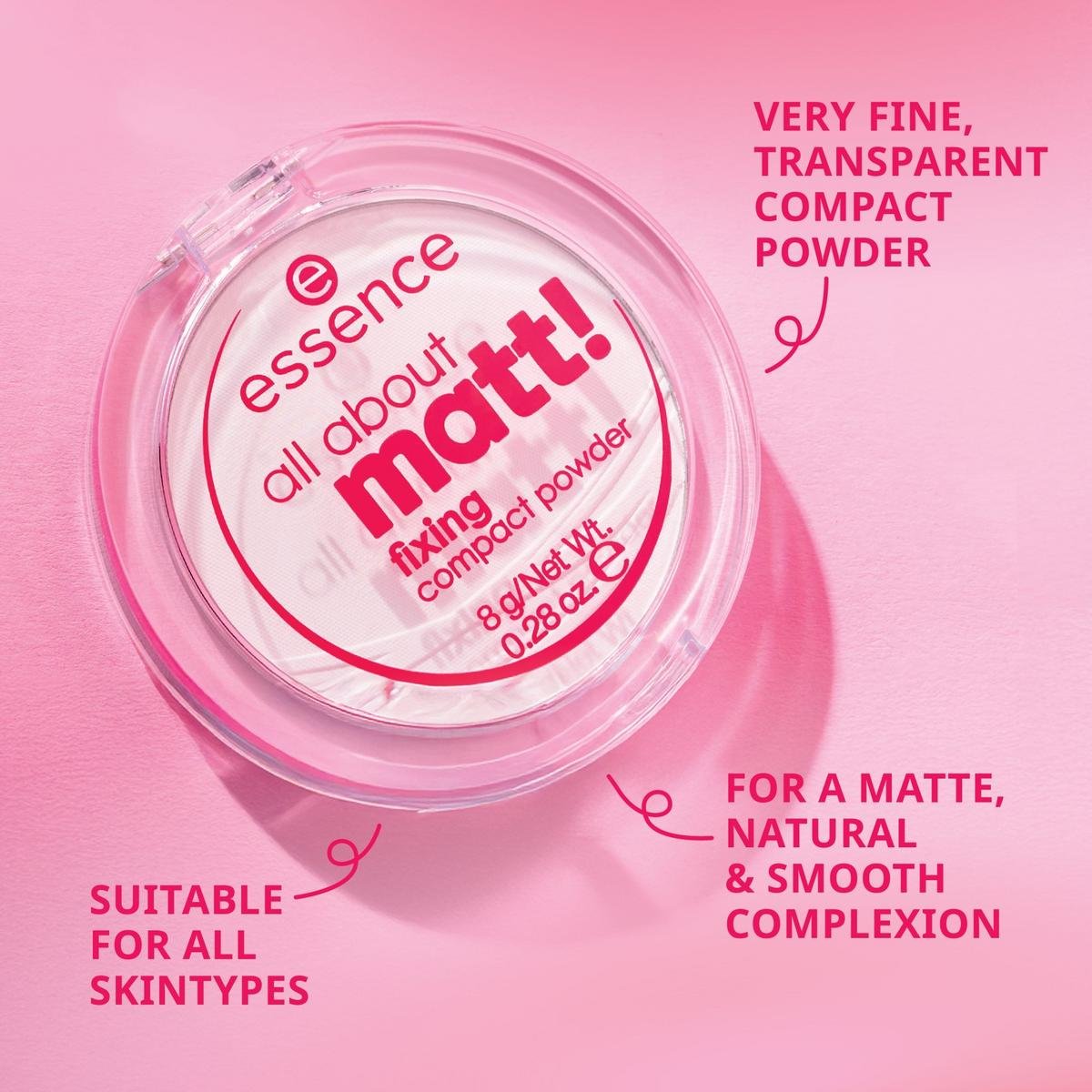essence All About Matt! Fixing Compact Powder 8g