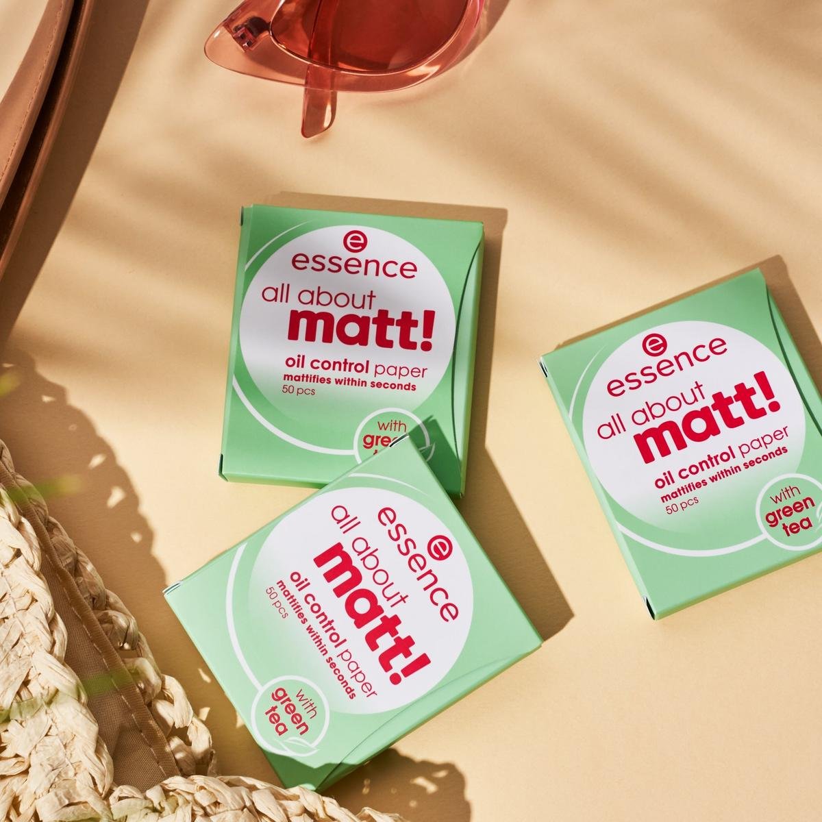 essence All About Matt! Oliekontrollerende Papir x50