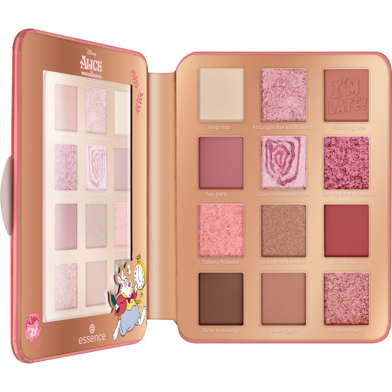 essence Disney Alice in Wonderland Eyeshadow Palette 02 Running As Fast As I Can!