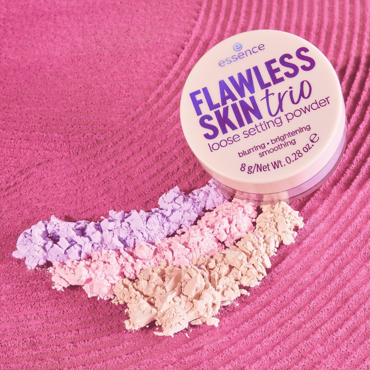 essence Flawless Skin Trio Loose Setting Powder 10 8g