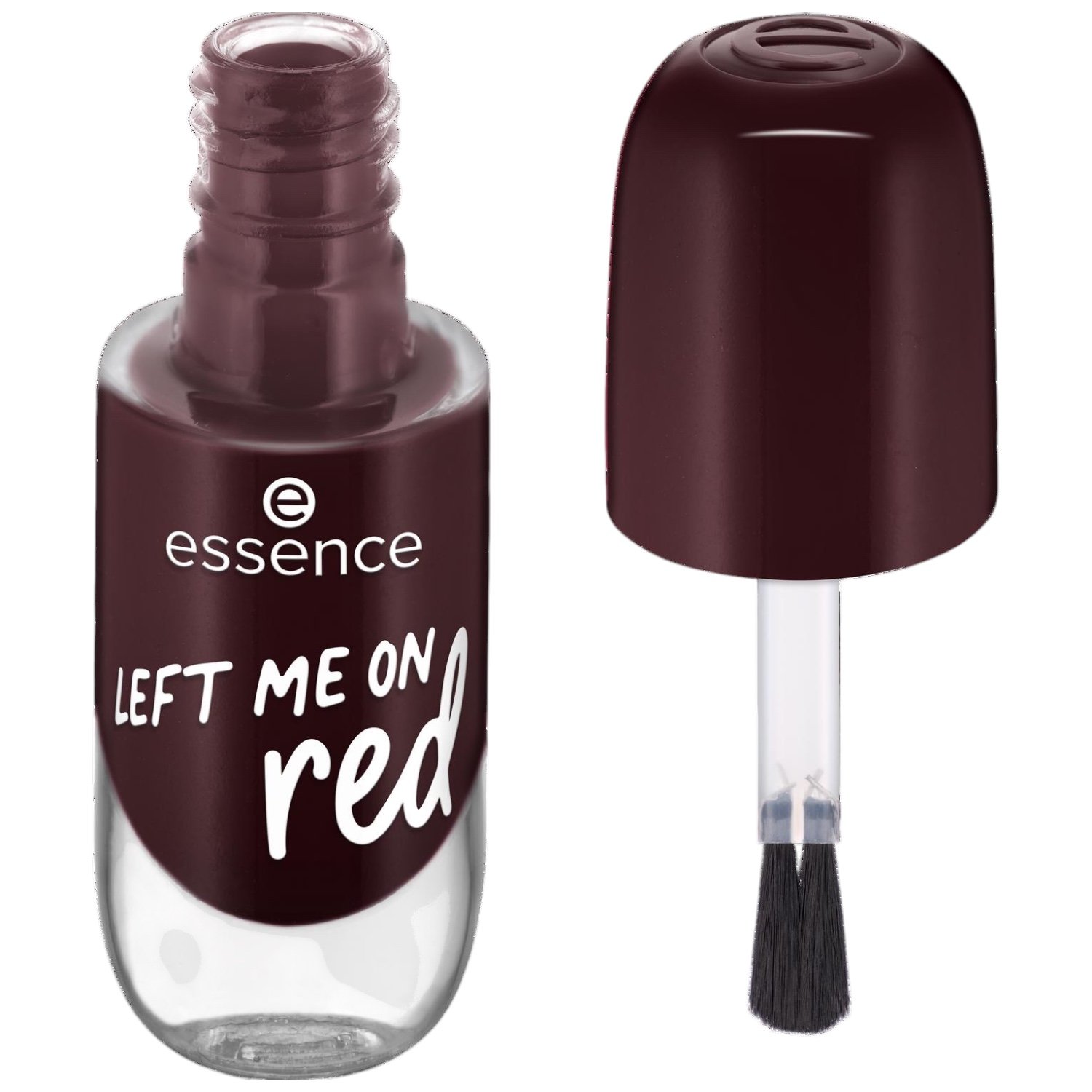 essence جل طلاء الأظافر 72 Left Me On Red 8ml