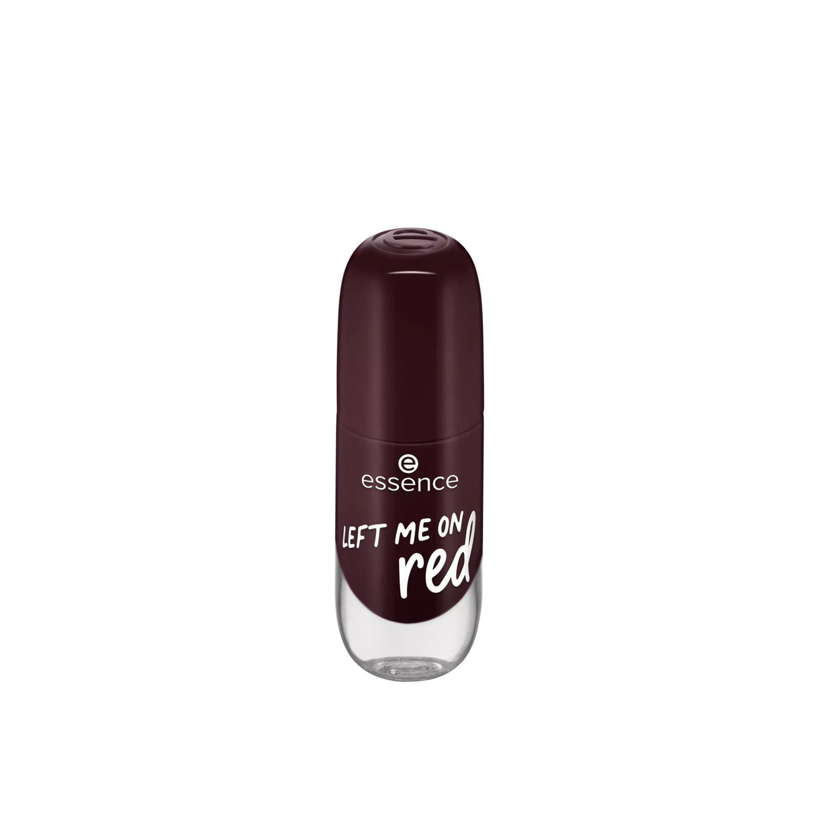 essence جل طلاء الأظافر 72 Left Me On Red 8ml