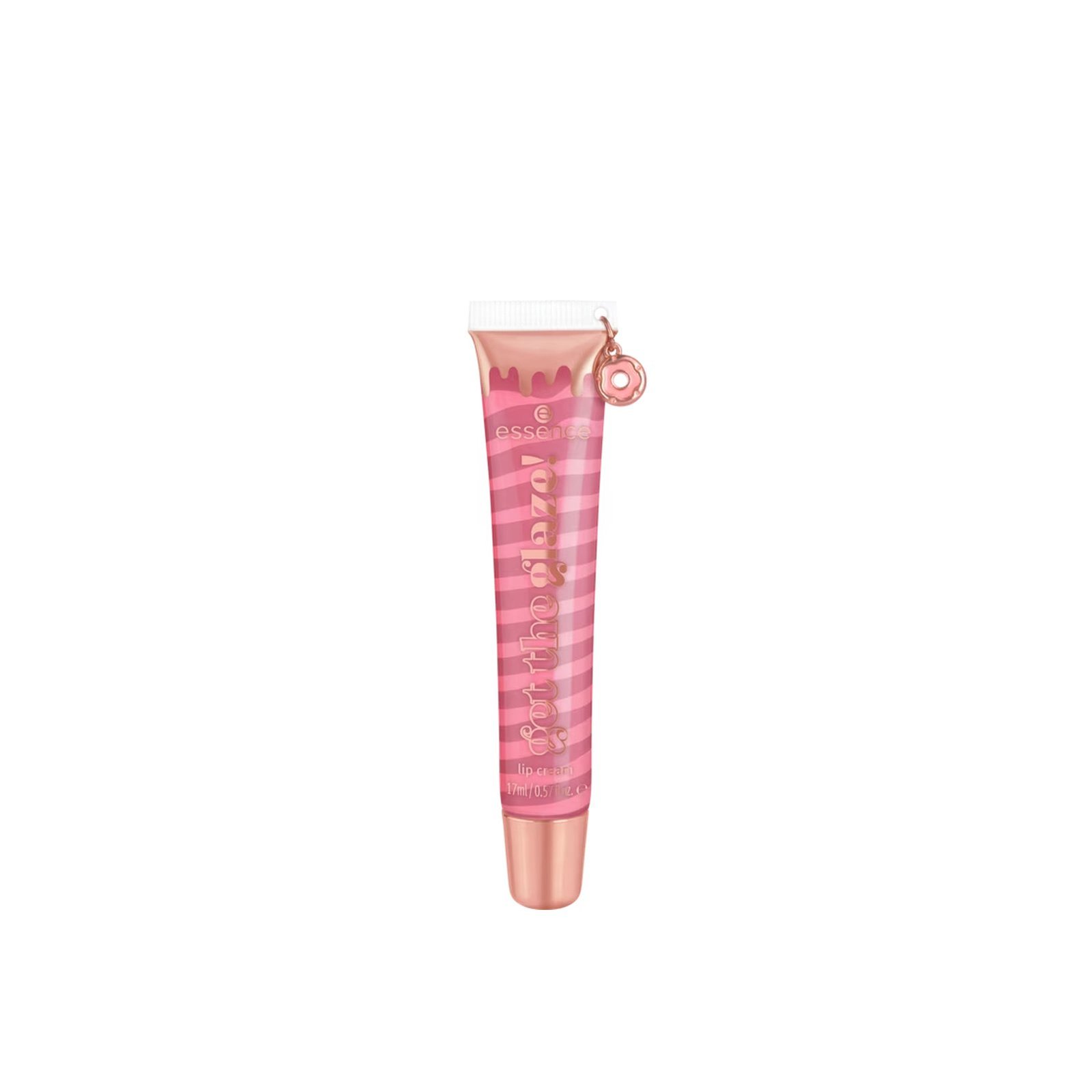 essence Get the Glaze Lip Cream 01 Vanilla Strawberry Drip 17ml