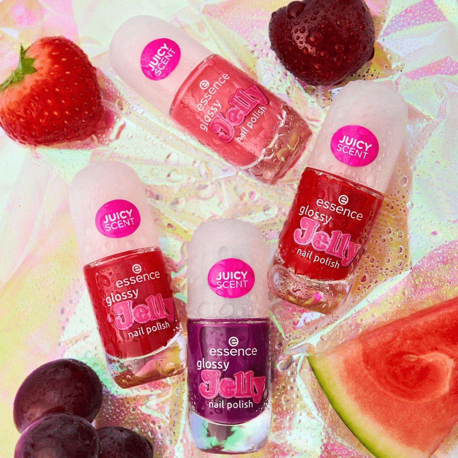 essence Glossy Jelly Nail Polish 02 Candy Gloss 8ml