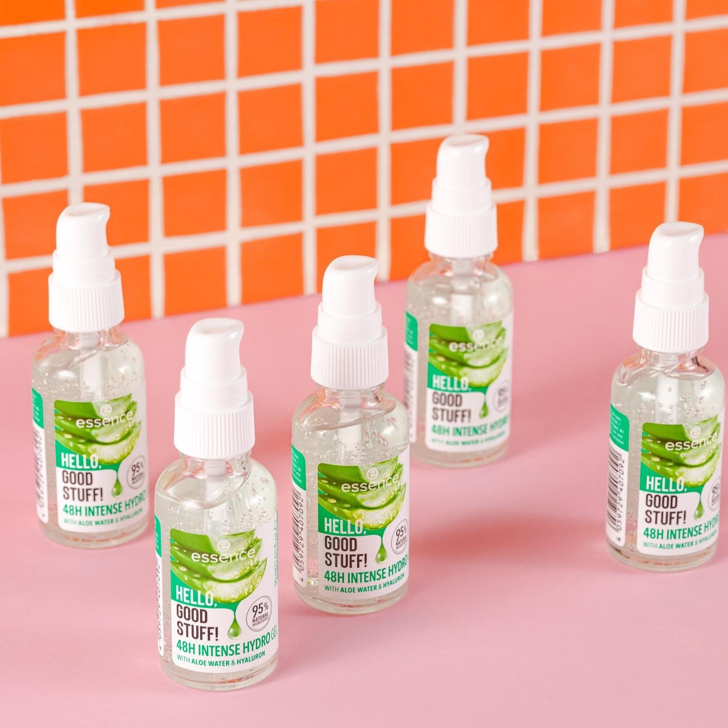 essence Hello, Good Stuff! جل ترطيب مكثف لمدة 48 ساعة 30ml
