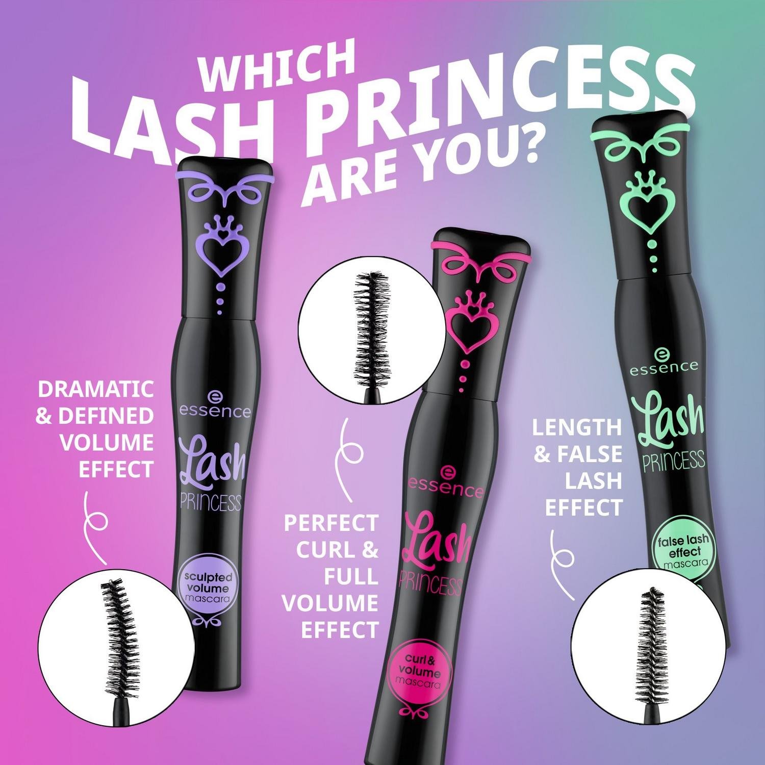 essence Lash Princess Sculpted Volume Mascara 12ml (0.41floz)