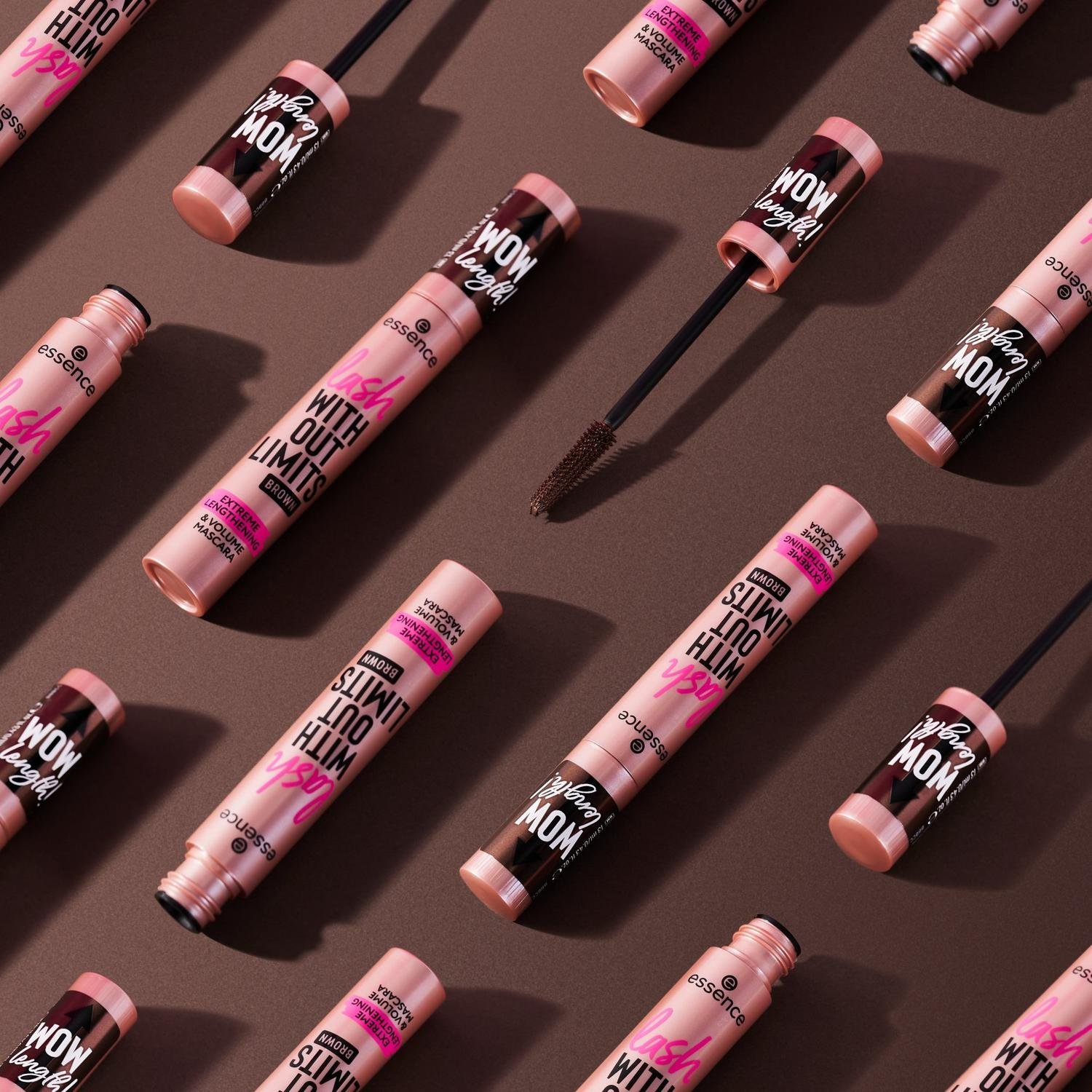 essence Lash Without Limits Wydłużający i Zwiększający Objętość Tusz do Rzęs Extreme 02 Brown 13ml