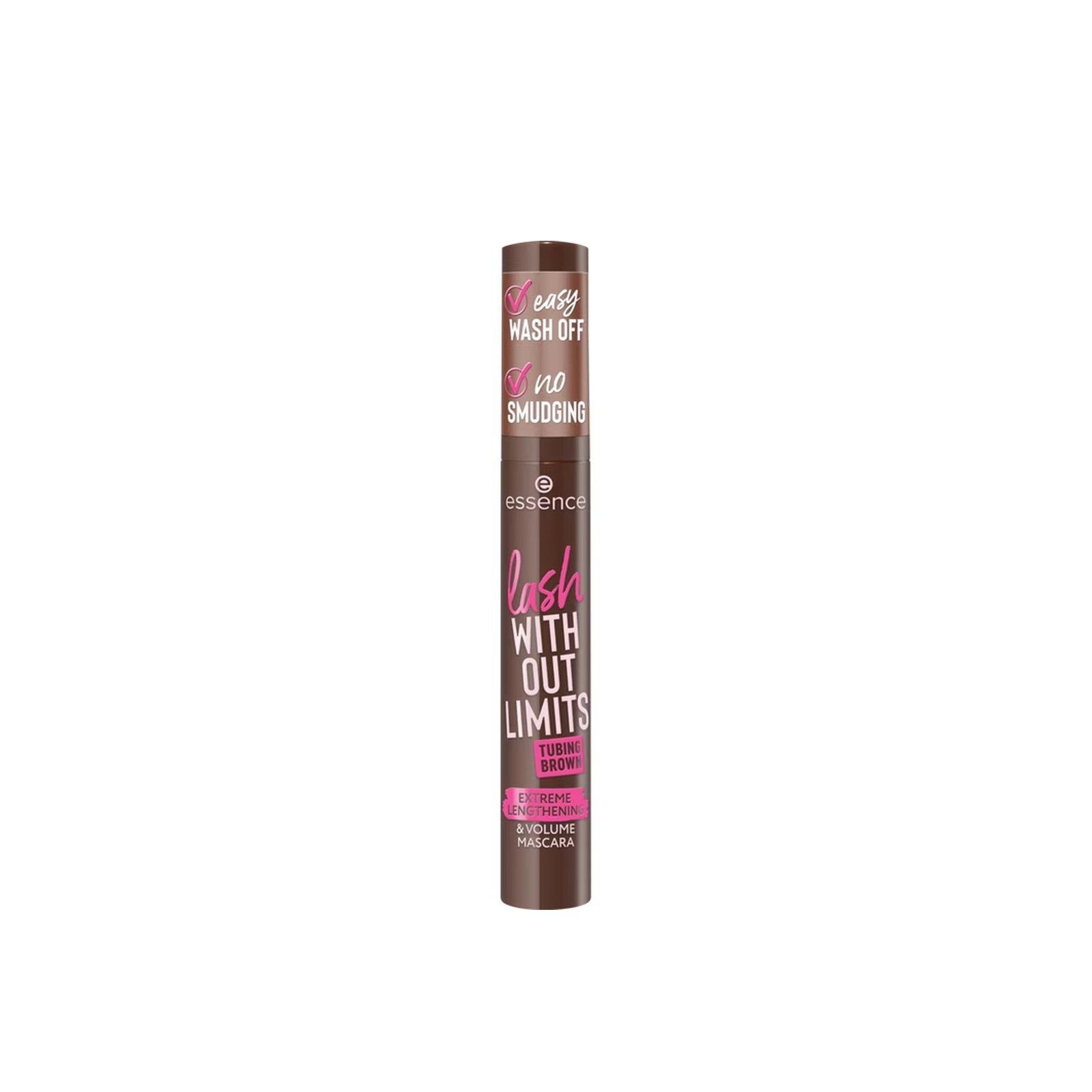 essence Lash Without Limits Tubing Brown Extreme Lengthening & Volume Mascara 05 Brown Tubing 13ml