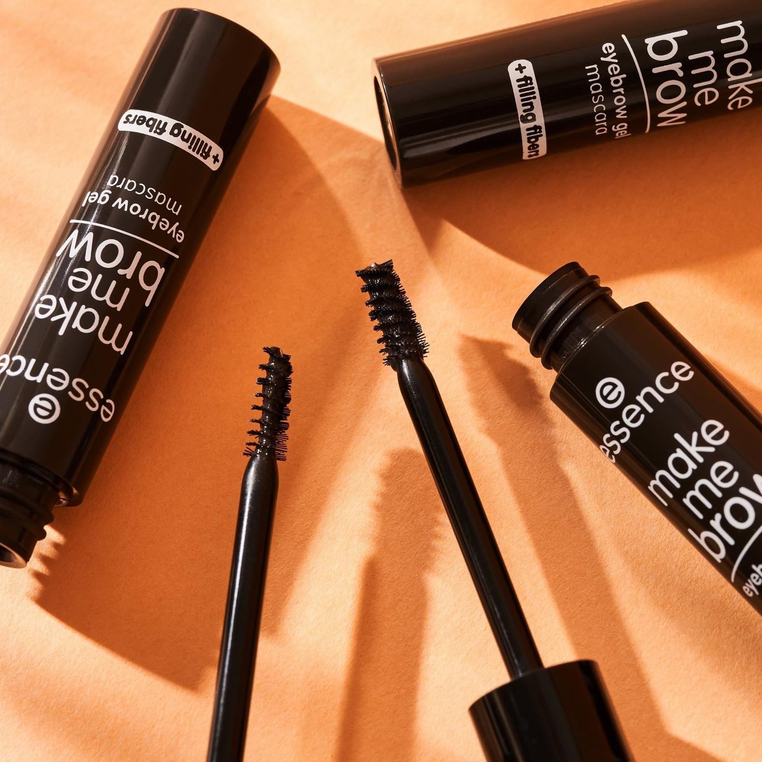 essence Make Me Brow Eyebrow Gel Mascara 06 Ebony Brows 3.8ml
