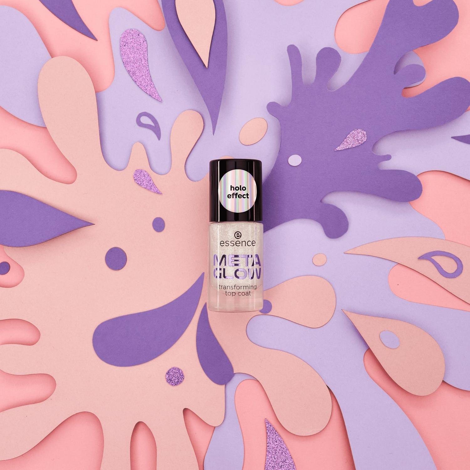 essence Meta Glow Transforming Top Coat 8ml
