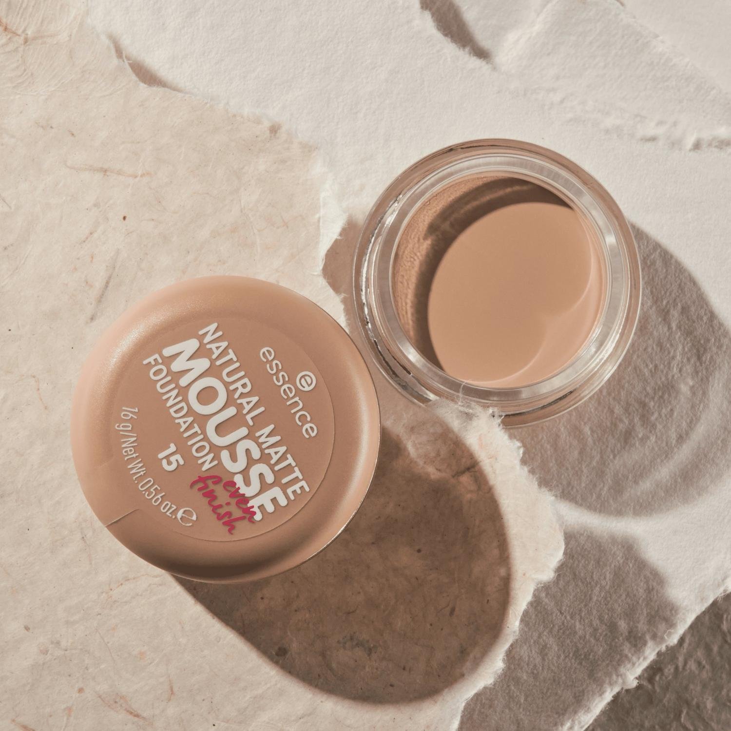 essence Natural Matte Mousse Maquillaje 15 16g