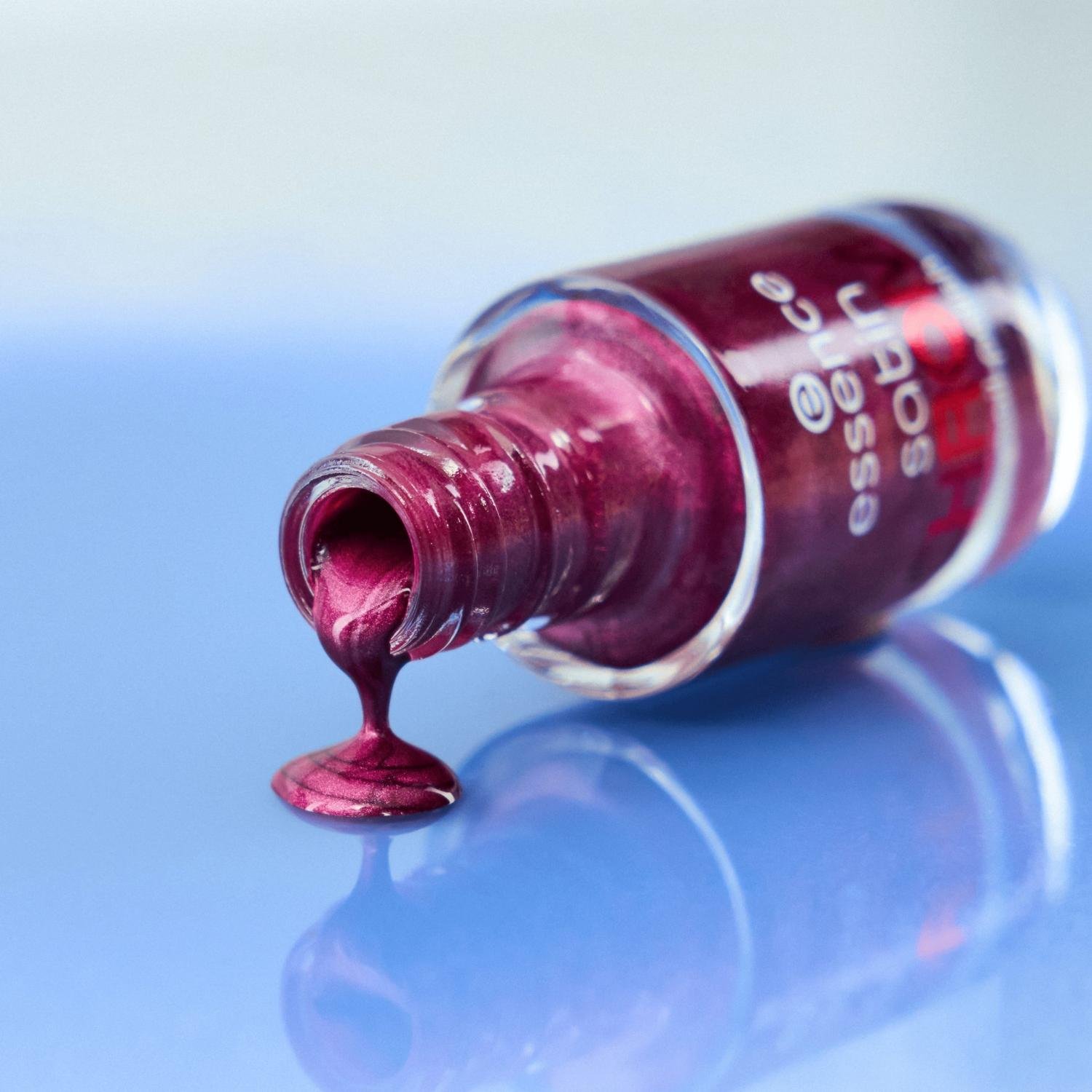 essence Satin Chrome Nail Polish 03 Meta Maroon 8ml