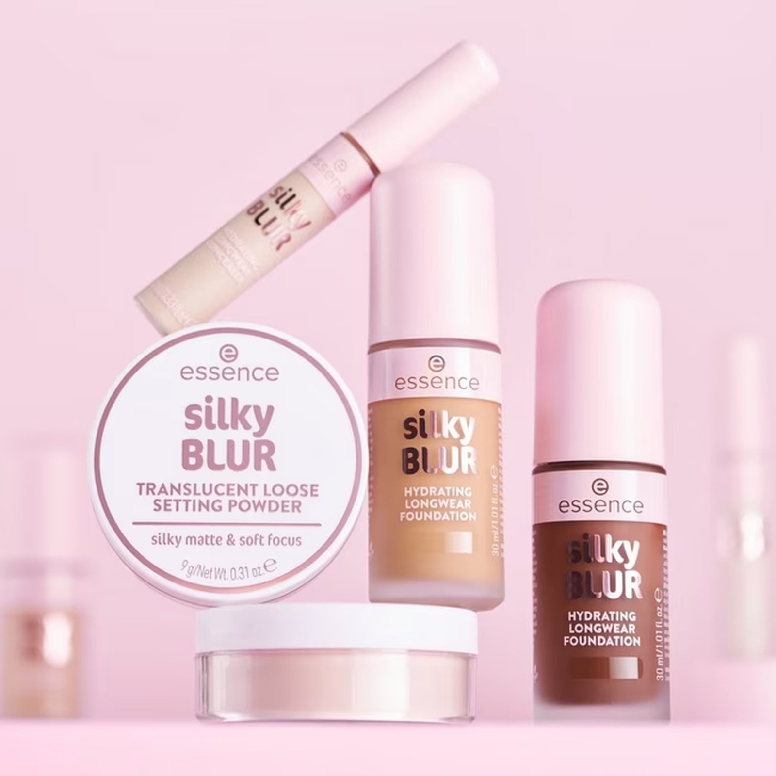 essence Fond de teint hydratant longue tenue Silky Blur 178 30 ml