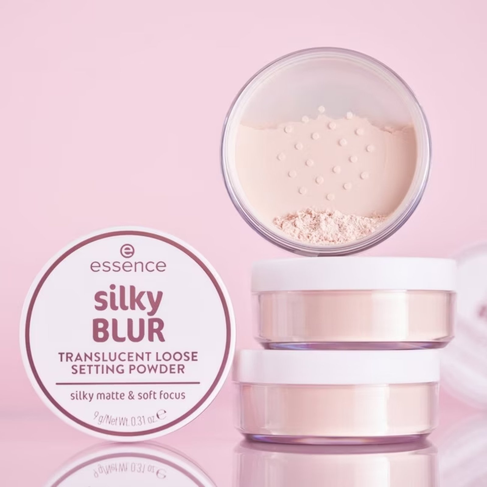 essence Silky Blur Translucent Loose Setting Powder 9g